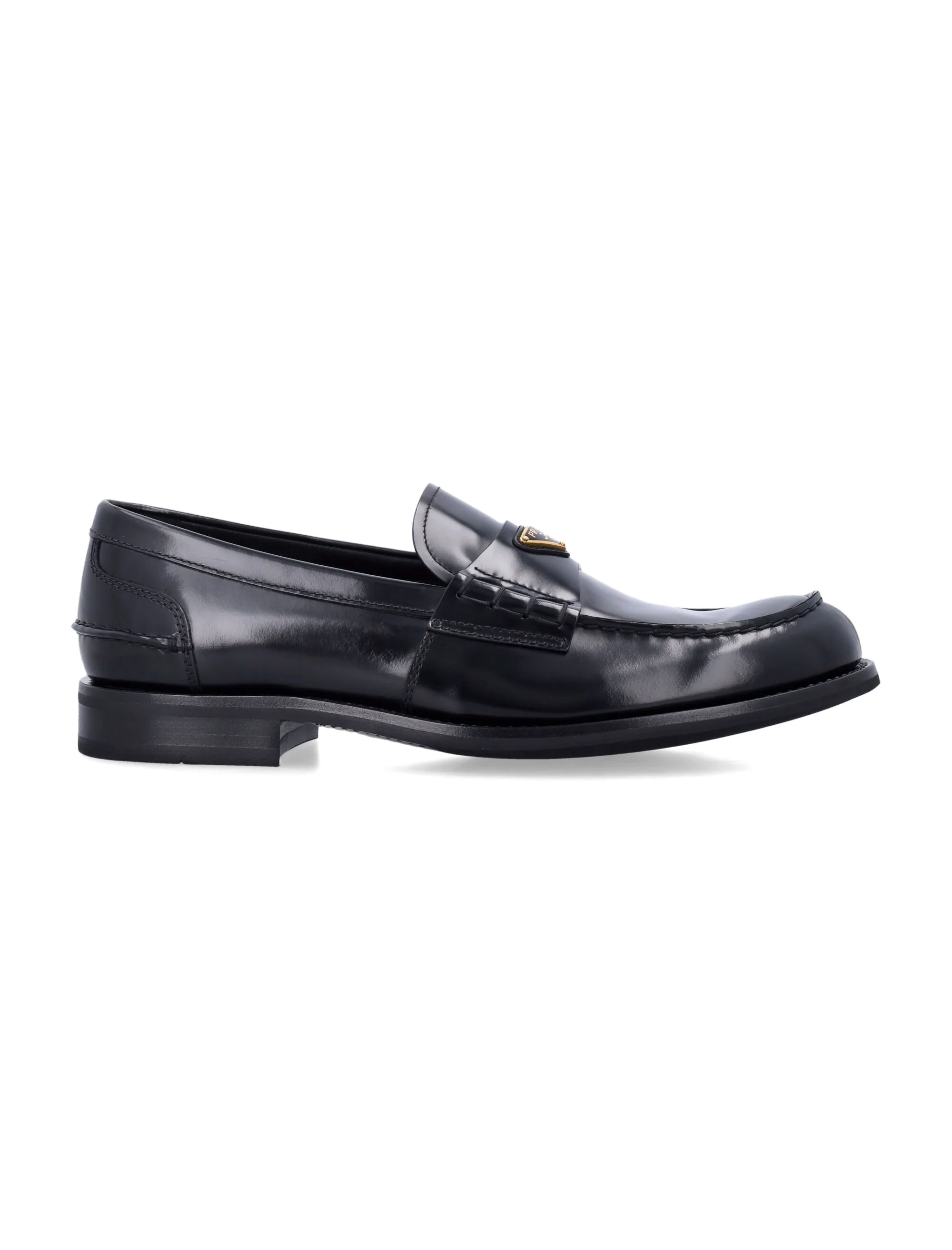 Prada Men's Calf Leather Flat Shoes