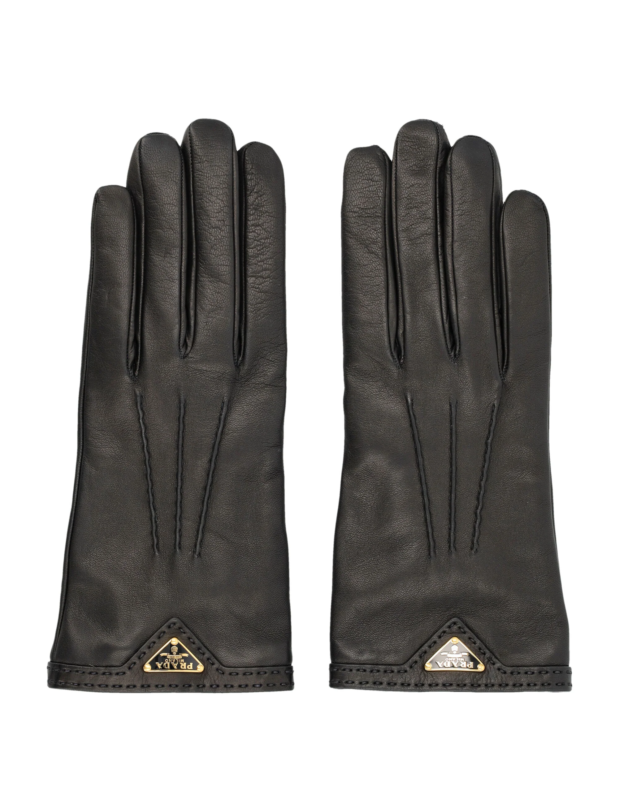 Prada Nappa Leather Gloves