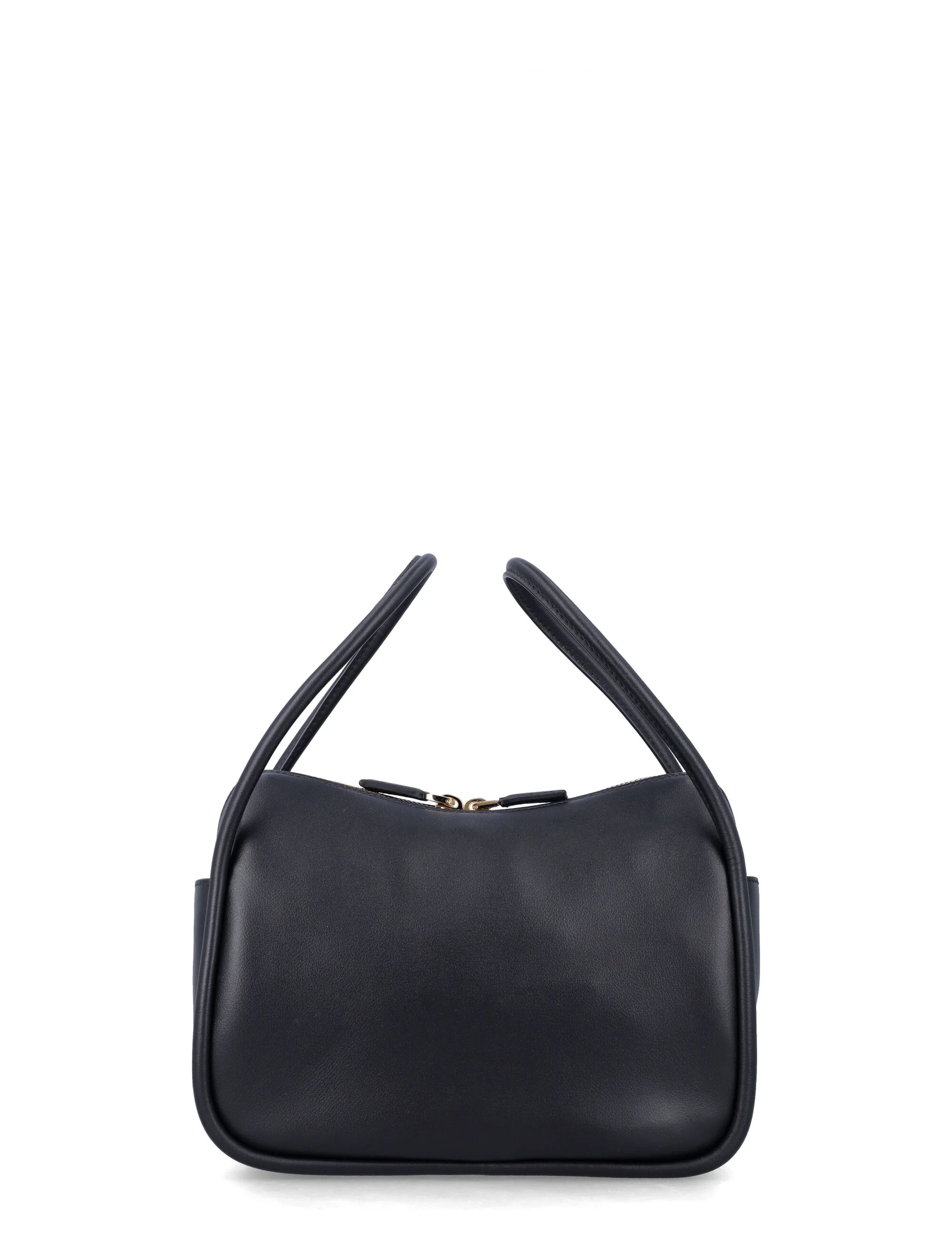 Prada Printada Darling Mini Calf Leather Handbag with Enamel Triangle Logo, Zip Top, Removable Shoulder Strap - Image 3