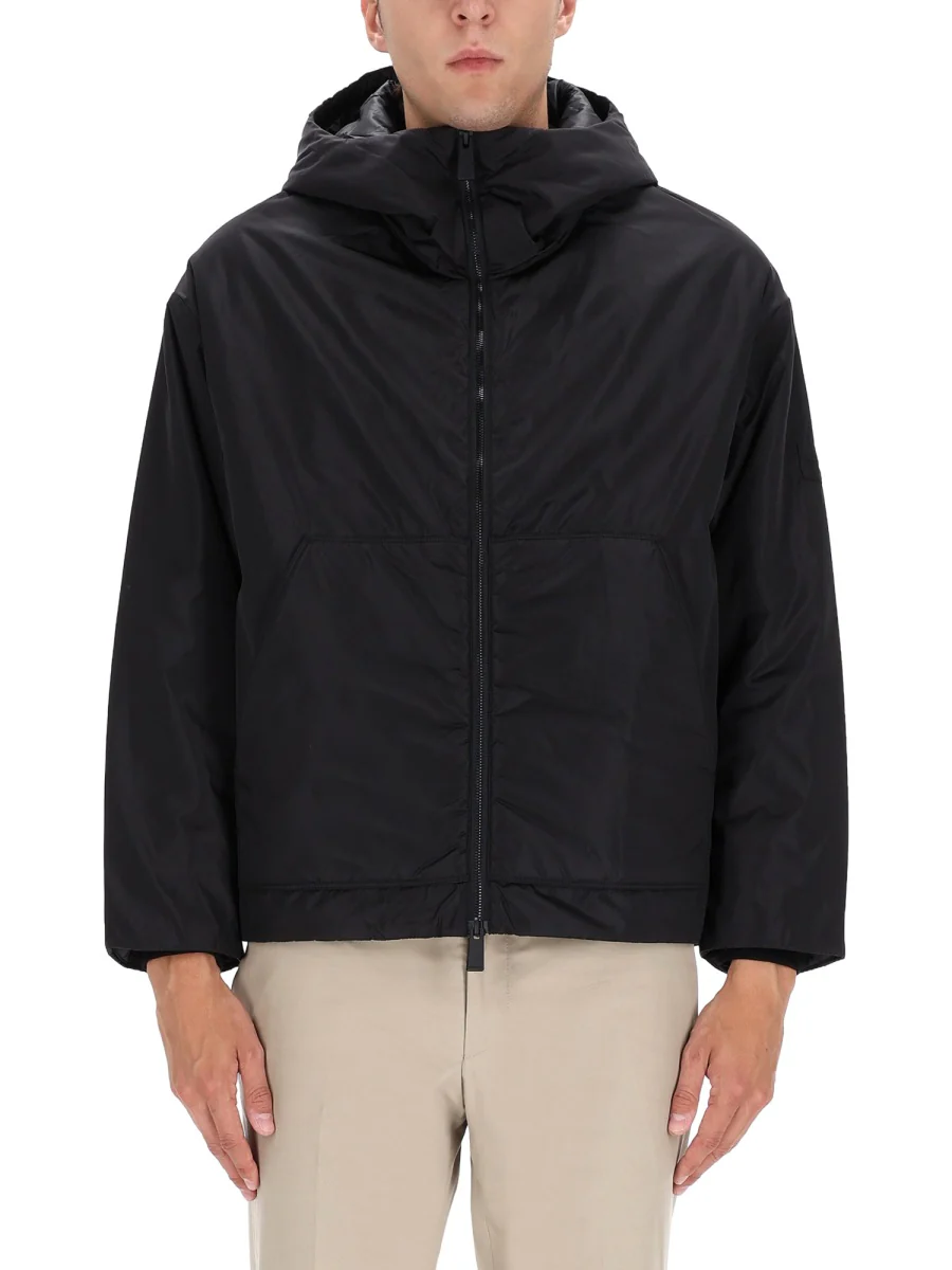 PREMIATA Hooded Zip-fastening Jacket