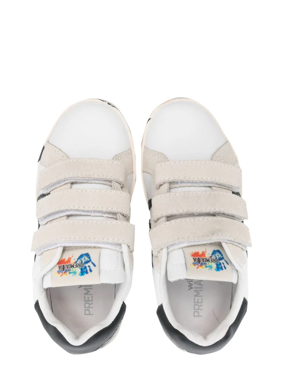 Premiata Will Be Velcro Mini Sneakers for Kids - Image 3