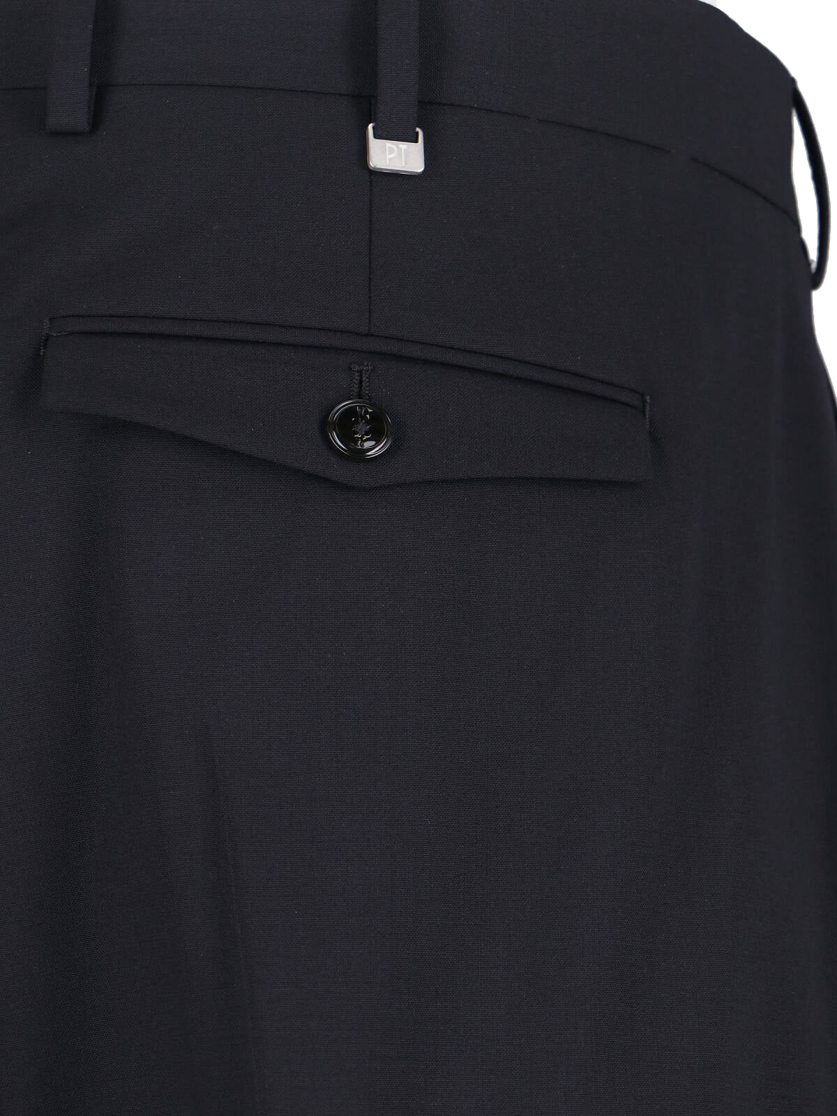 Pt Torino Men’s Wool-Blend Stretch Trousers - Image 4