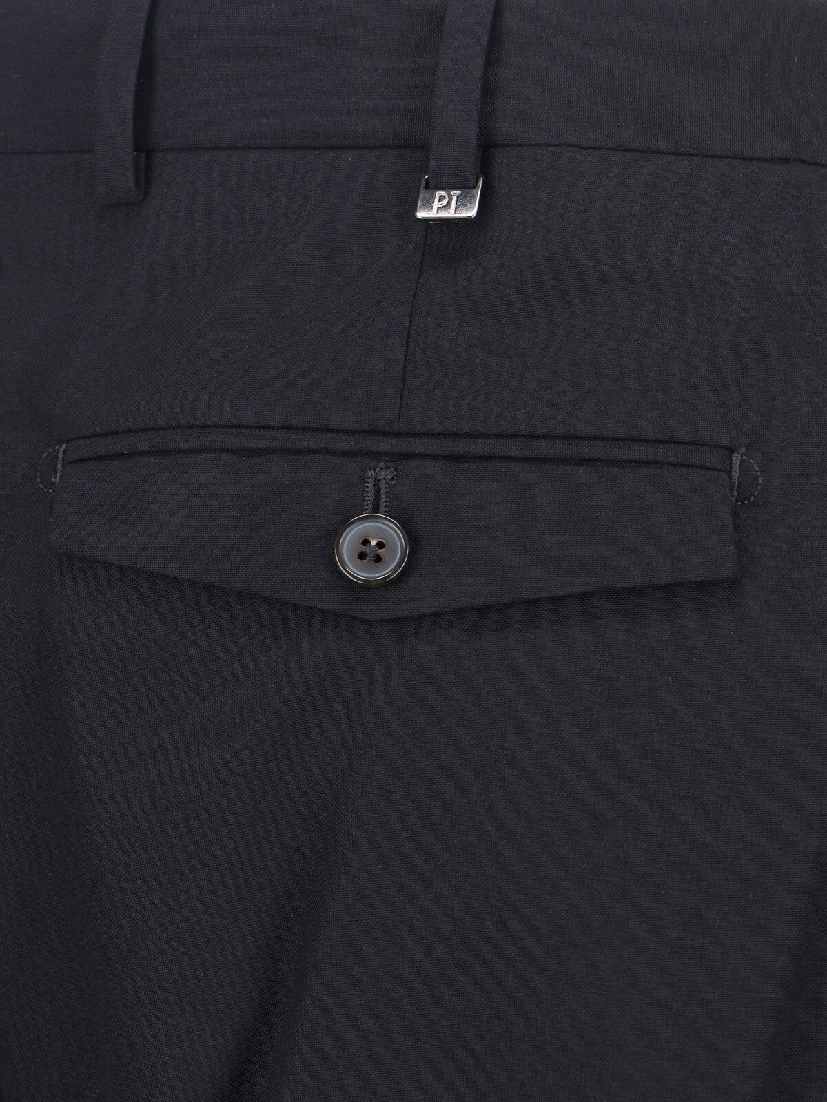 Pt Torino Men's Tailored Trousers in Cotton–Virgin Wool Blend - Image 4