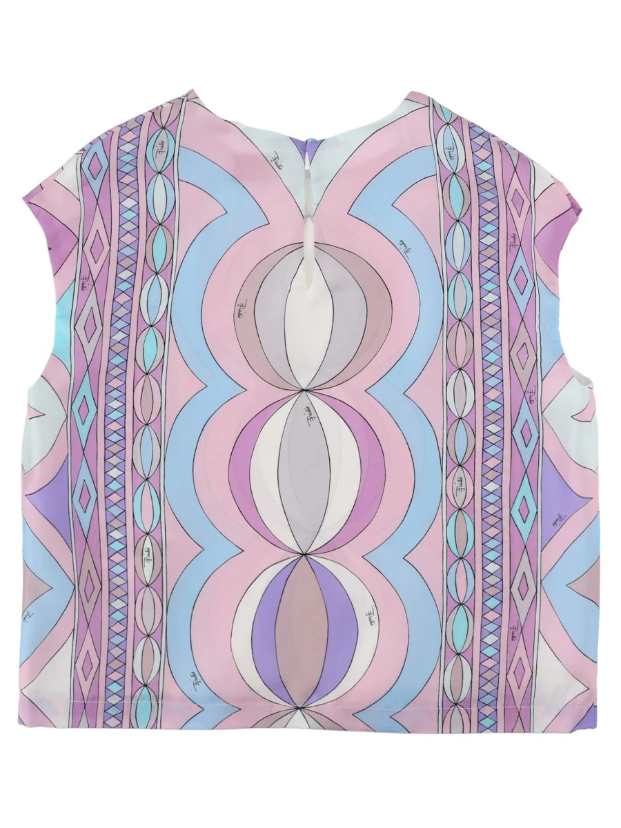 Pucci Girls Soft Fabric Top - Image 4
