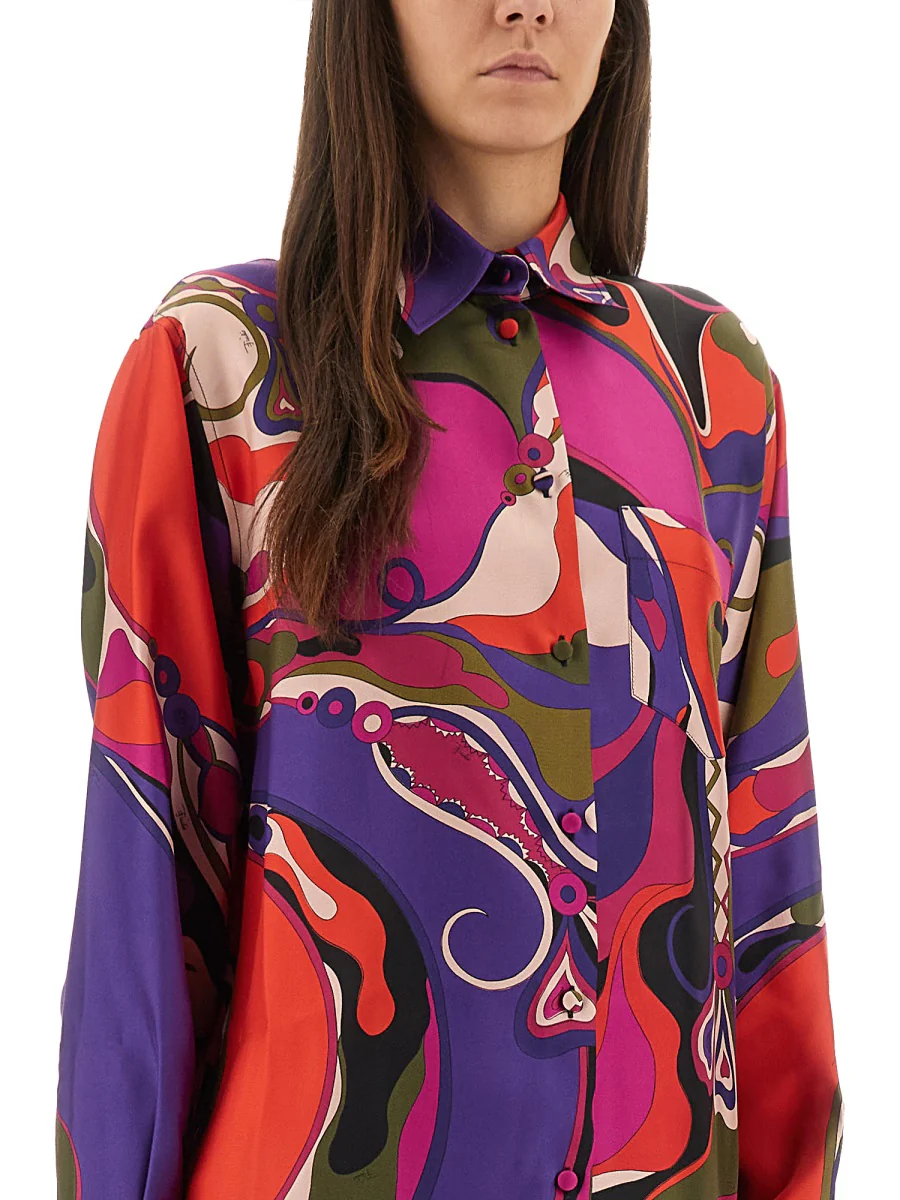 PUCCI Graphic-pattern Shirt - Image 3