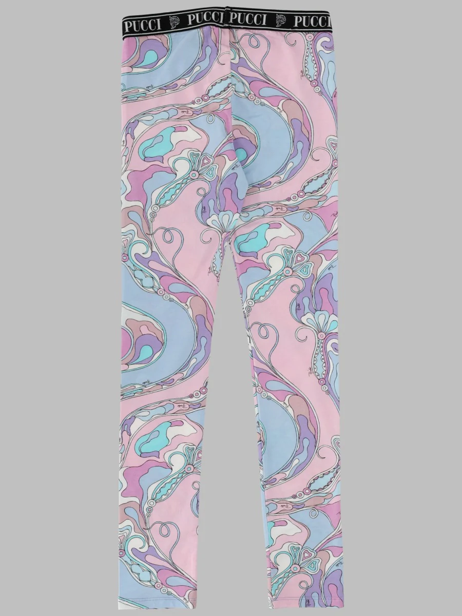 Pucci Mini Girls' Stylish Leggings - Image 2