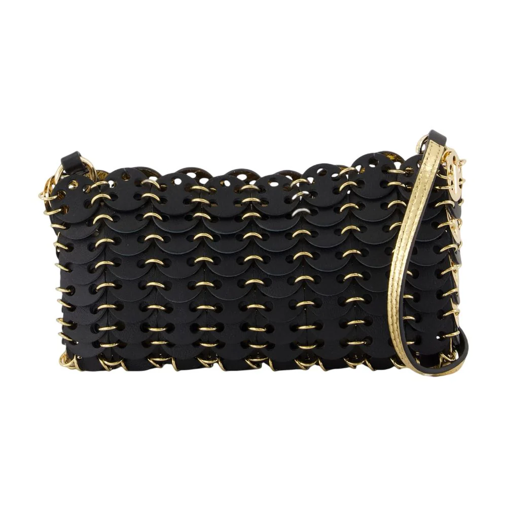 RABANNE 1969 Reversible Nano Flip Bag in Leather - Image 4