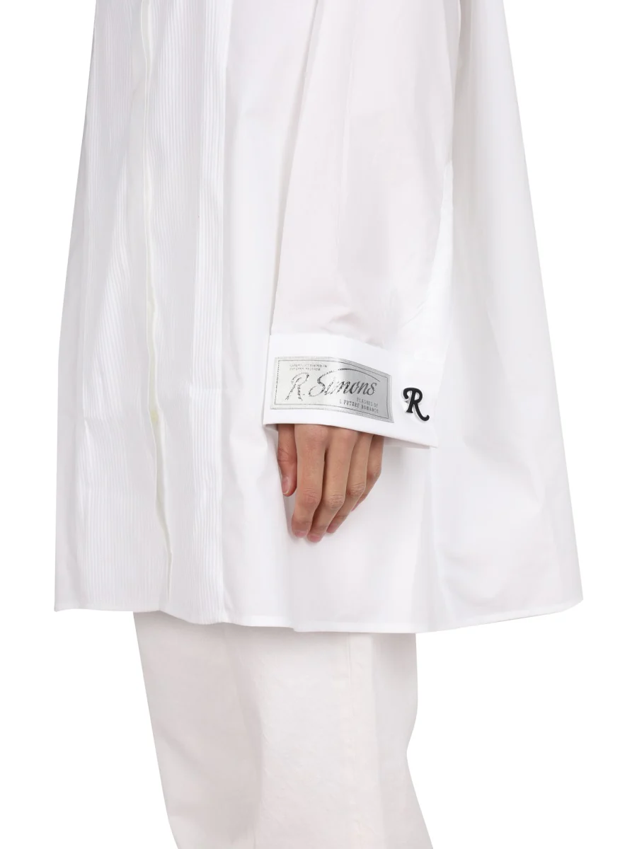 RAF SIMONS Logo-patch Button-up Shirt - Image 4