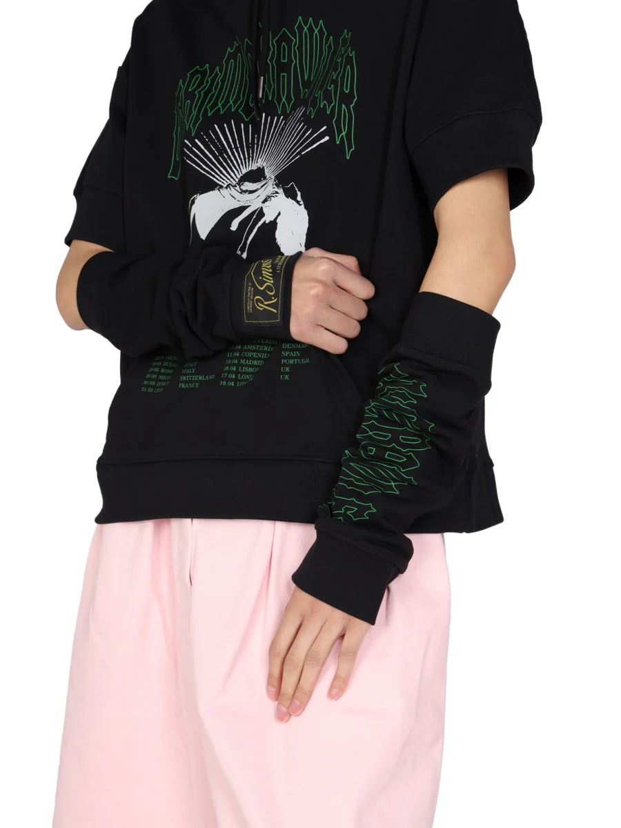 RAF SIMONS Logo Print Sweatshirt - Image 4