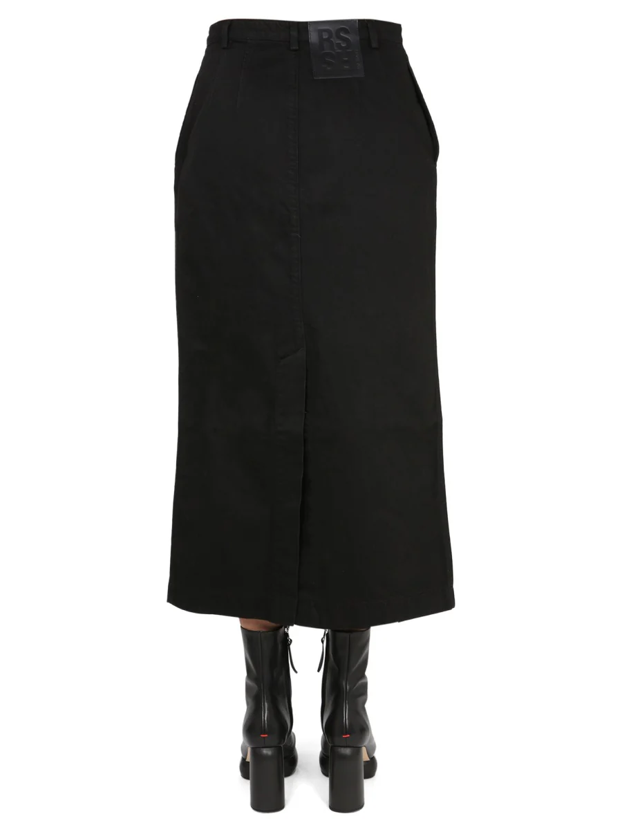 RAF SIMONS Midi Skirt - Image 4