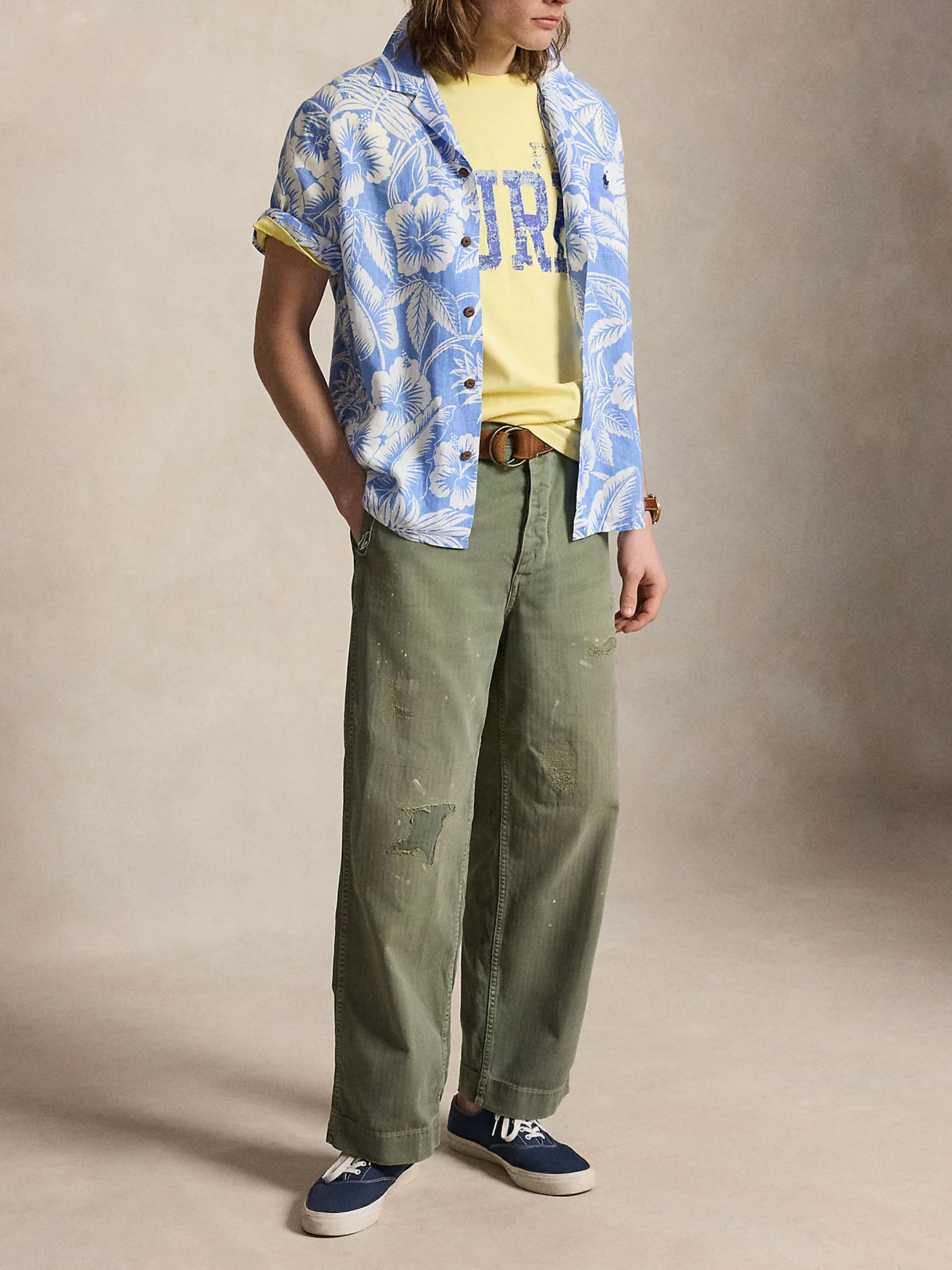 Ralph Lauren Classic 100% Linen Shirt for Men - Image 3