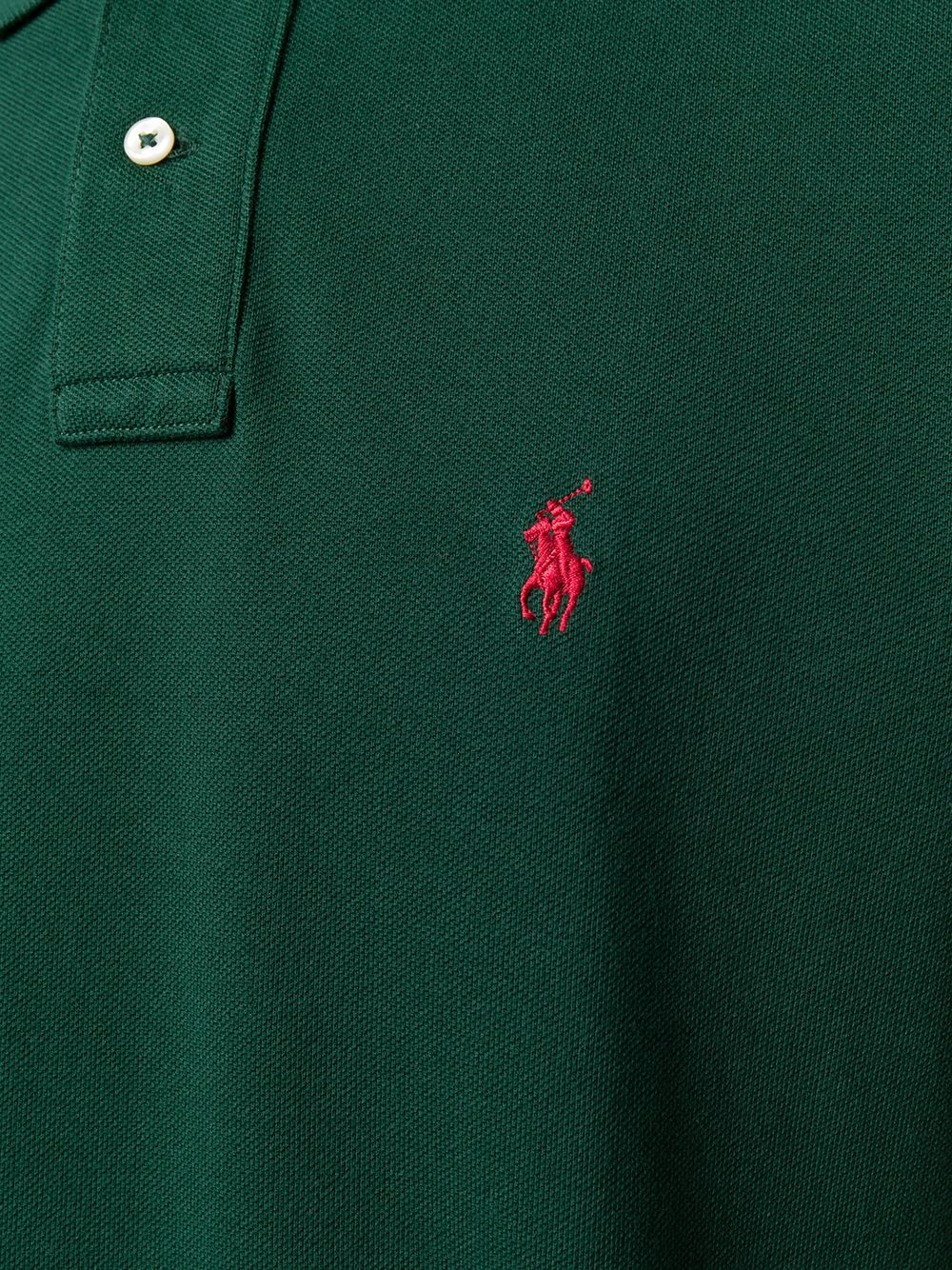 Ralph Lauren Classic Cotton Polo Shirt for Men - Image 4