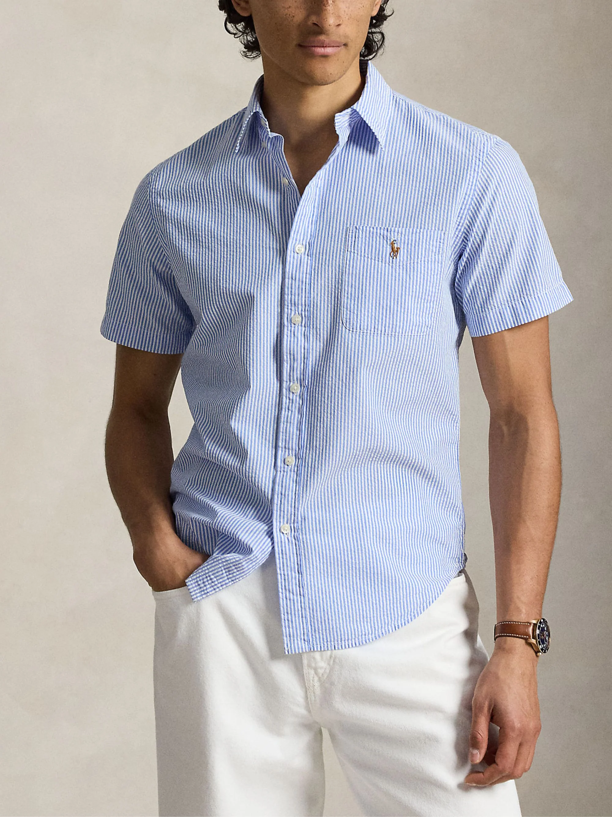 Ralph Lauren Classic Cotton Shirt for Men - Image 3