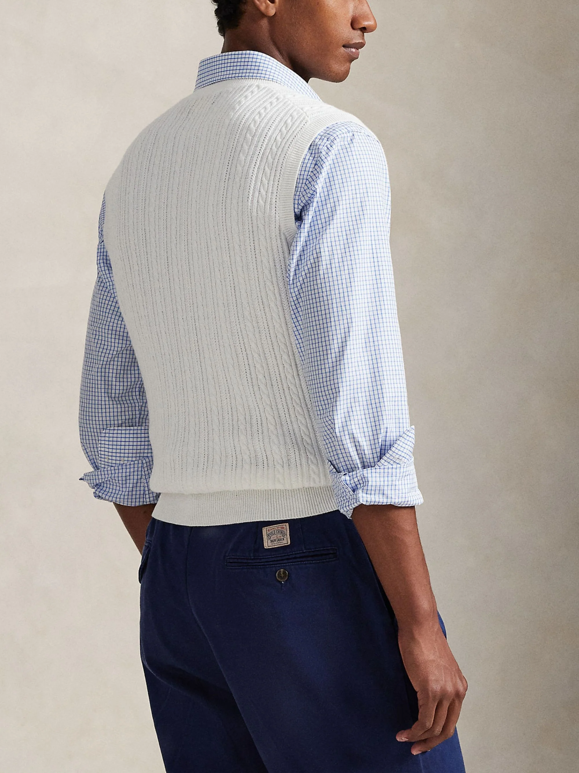 Ralph Lauren Classic Cotton Sweater for Men - Image 3