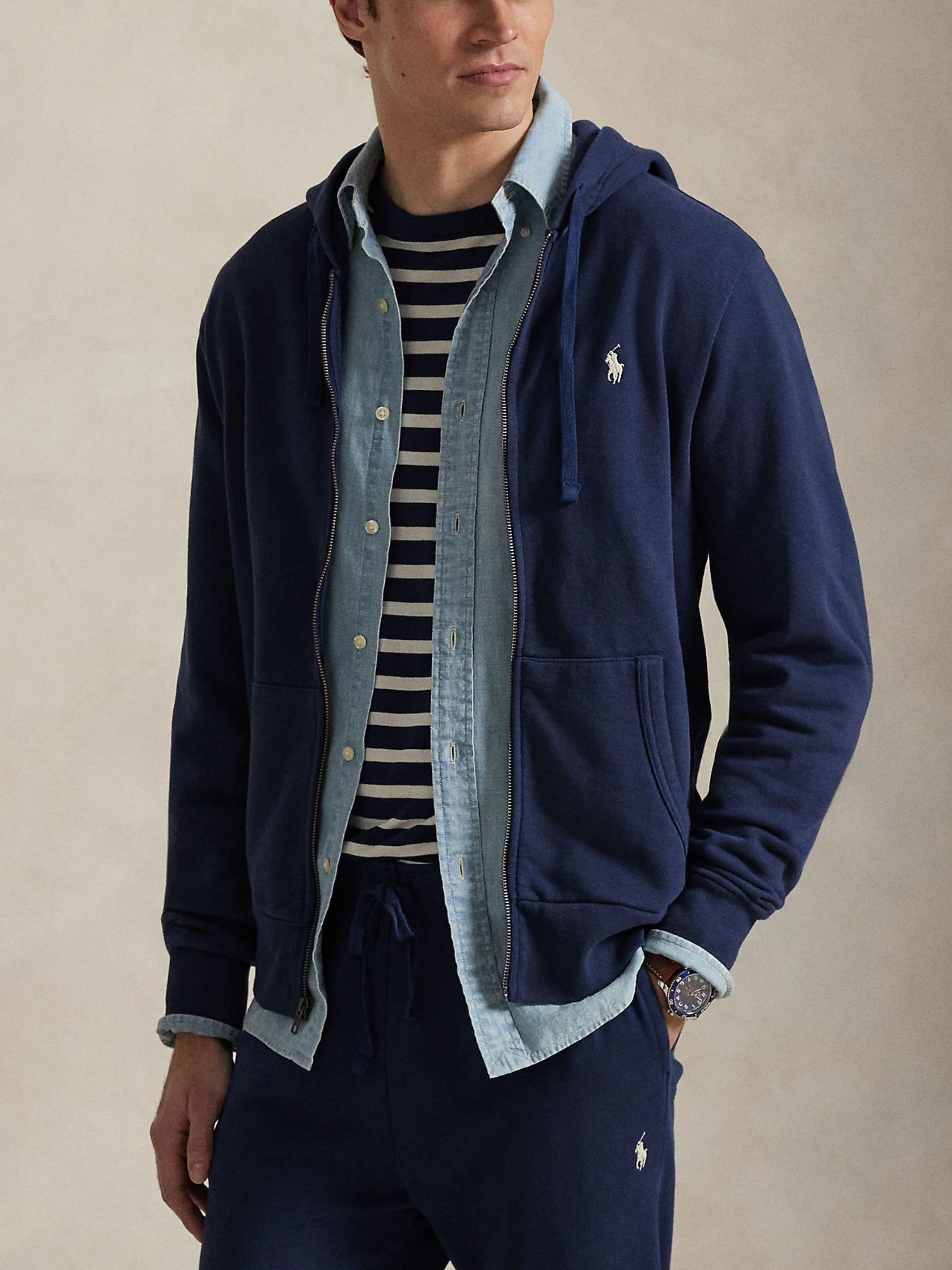 Ralph Lauren Classic Men's Cotton Sweater - Stylish and Comfortable - Image 3
