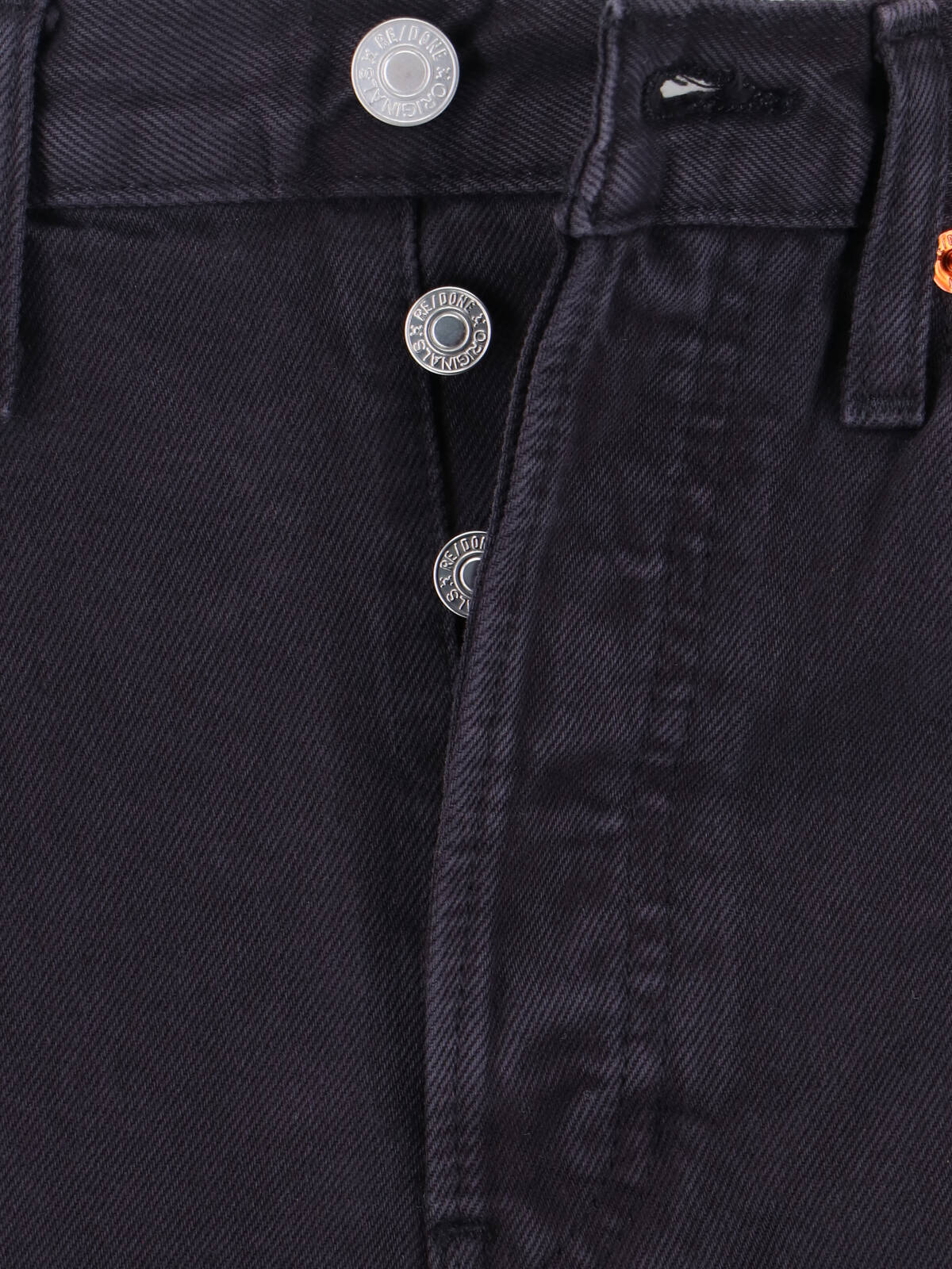 Re/done Black Wash High-Rise Jeans - Image 5