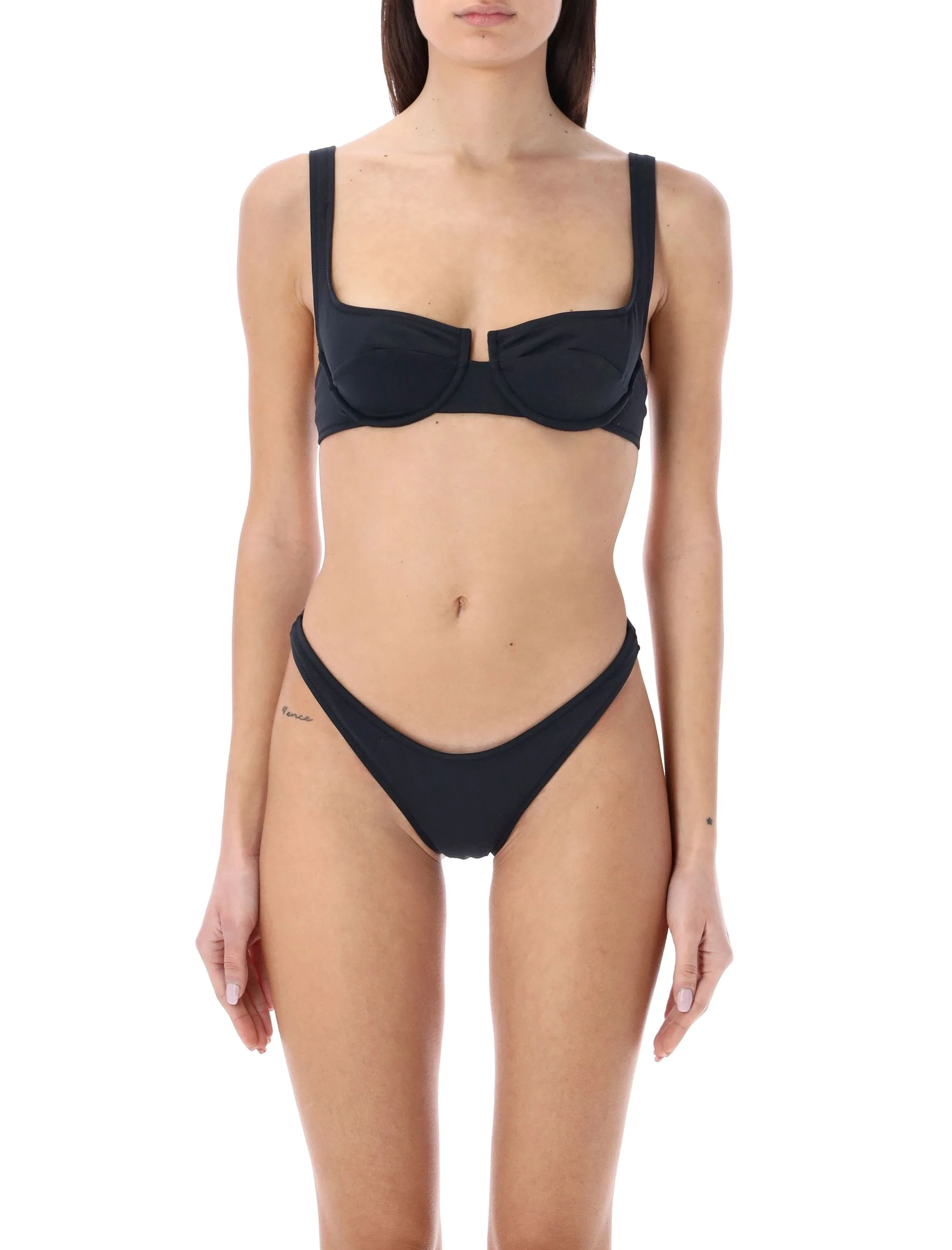 Reina Olga Mid Rise Brigitte Bikini Bottom - Size 1 - Image 2