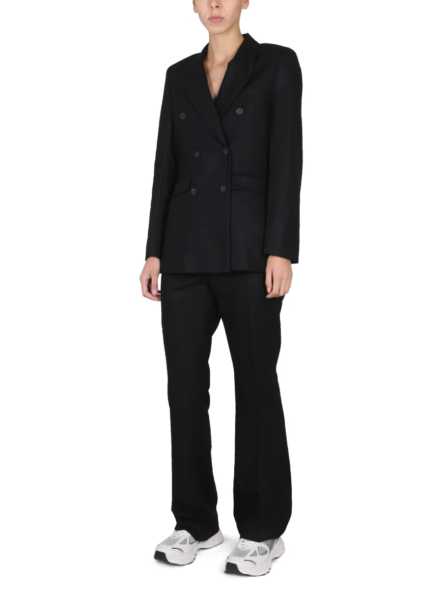 REMAIN BIRGER CHRISTENSEN Peaked Lapel Double-Breasted Mini Jacket - Image 2