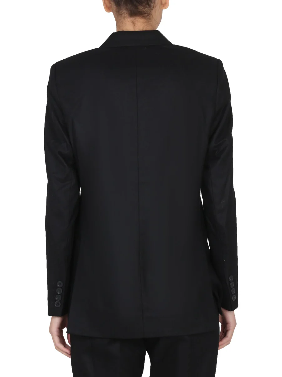 REMAIN BIRGER CHRISTENSEN Peaked Lapel Double-Breasted Mini Jacket - Image 3