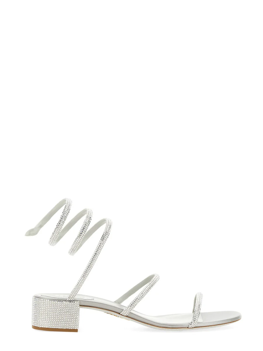 Rene` Caovilla RENE CAOVILLA Cleo Crystal-embellished Sandals - Image 2