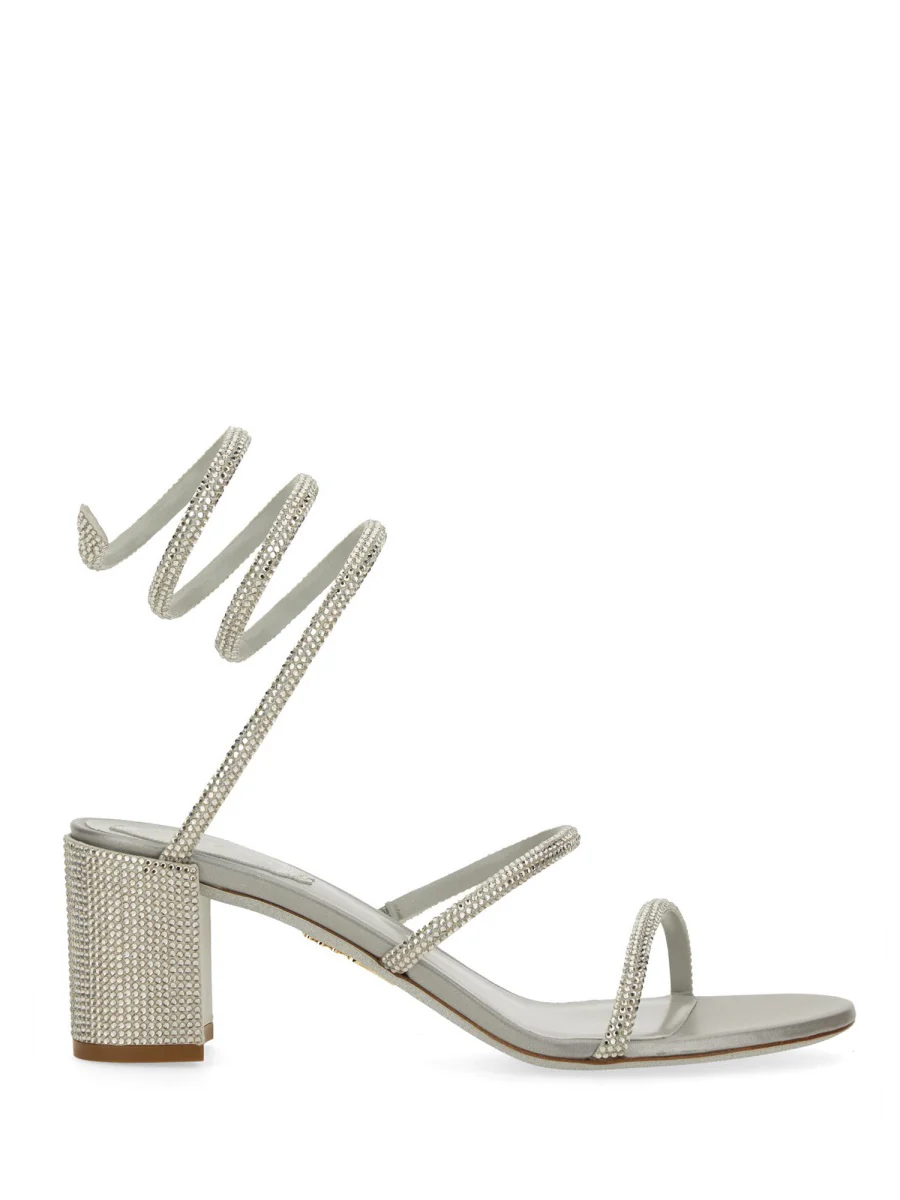 Rene` Caovilla RENE CAOVILLA Spiral Embellished Sandals - Image 6