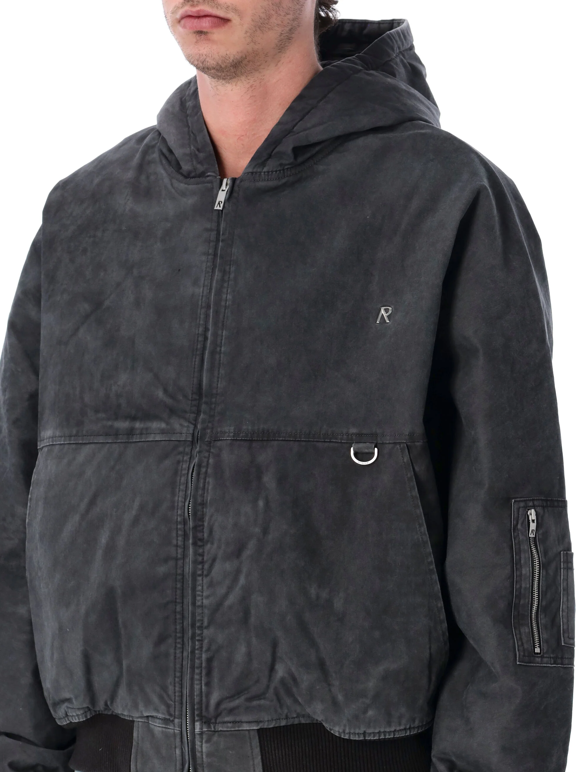 Represent Classic Bomber Jacket with Modern Edge - Size L - Image 3