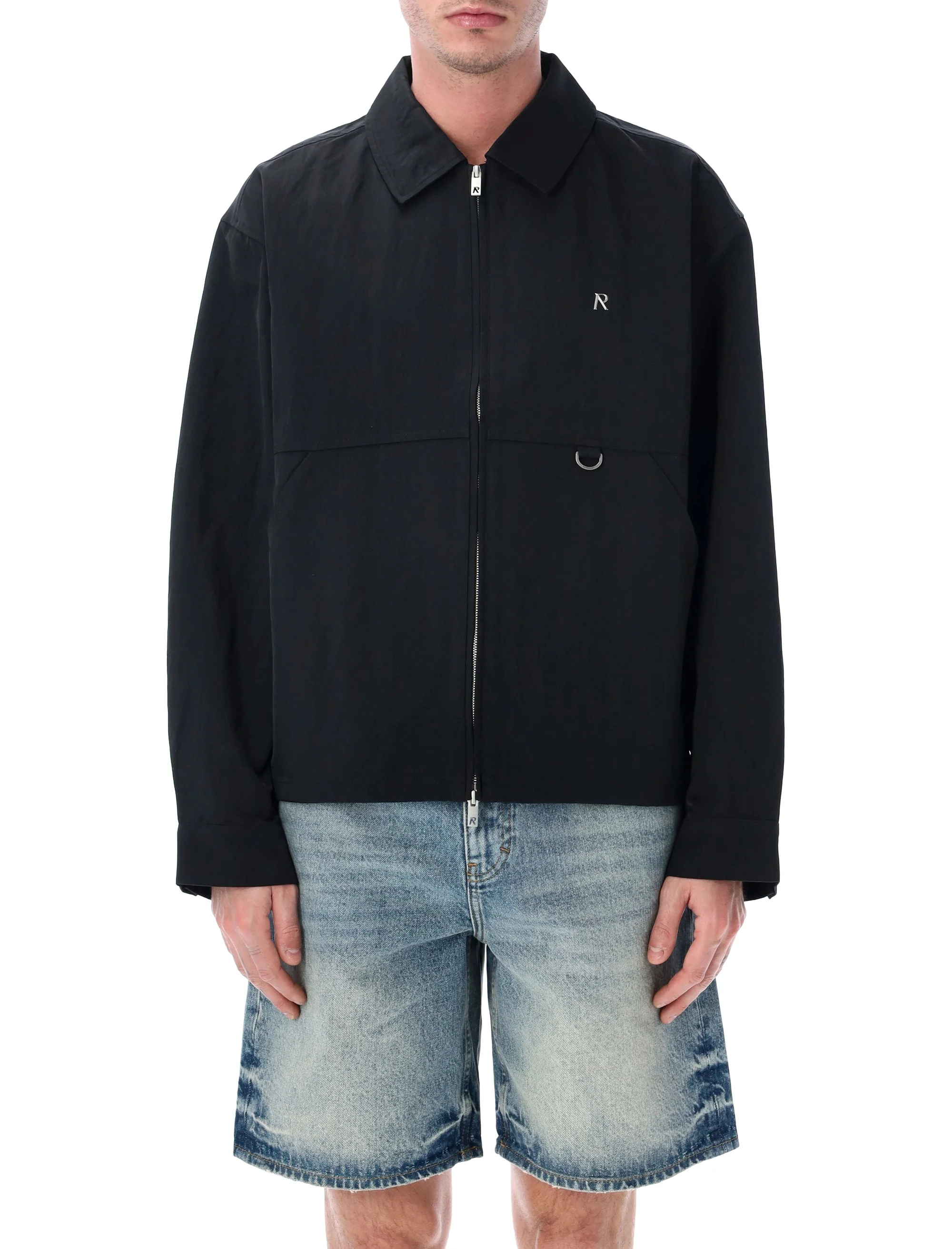 Represent Lightweight Box-Fit Overshirt for Men (Size L)