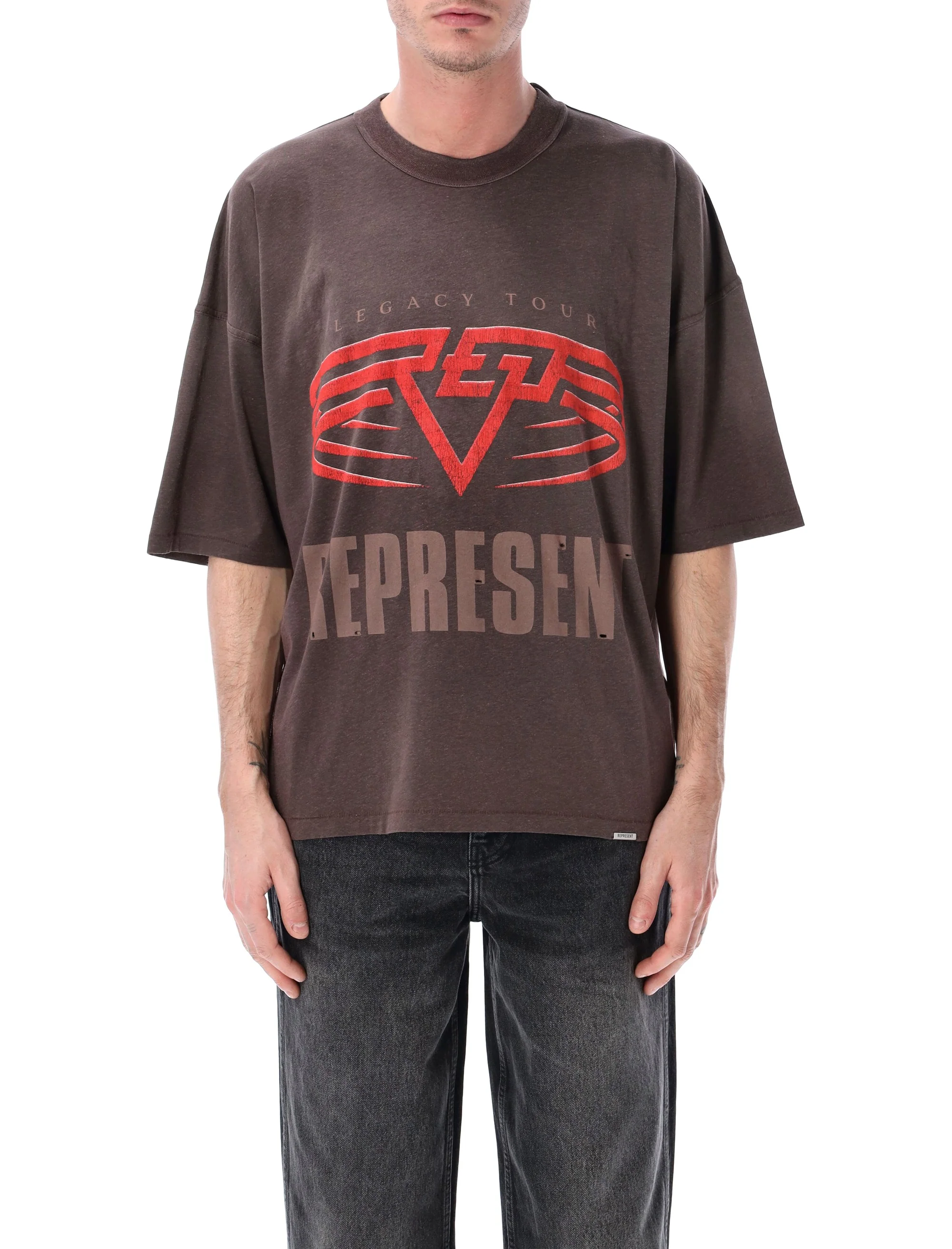 Represent Living Legacy T-shirt - Relaxed Fit for Everyday Comfort - Size L