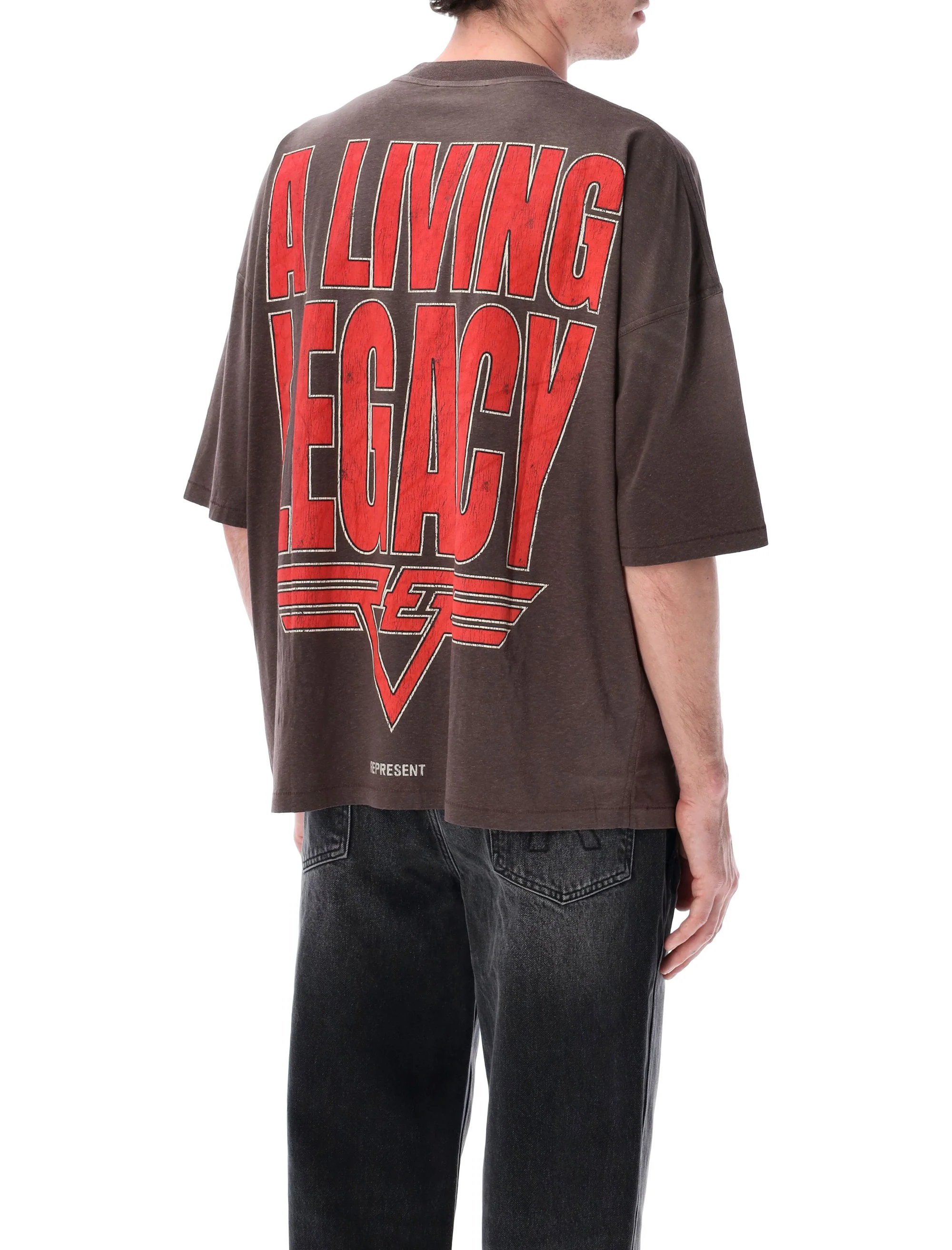 Represent Living Legacy T-shirt - Relaxed Fit for Everyday Comfort - Size L - Image 3