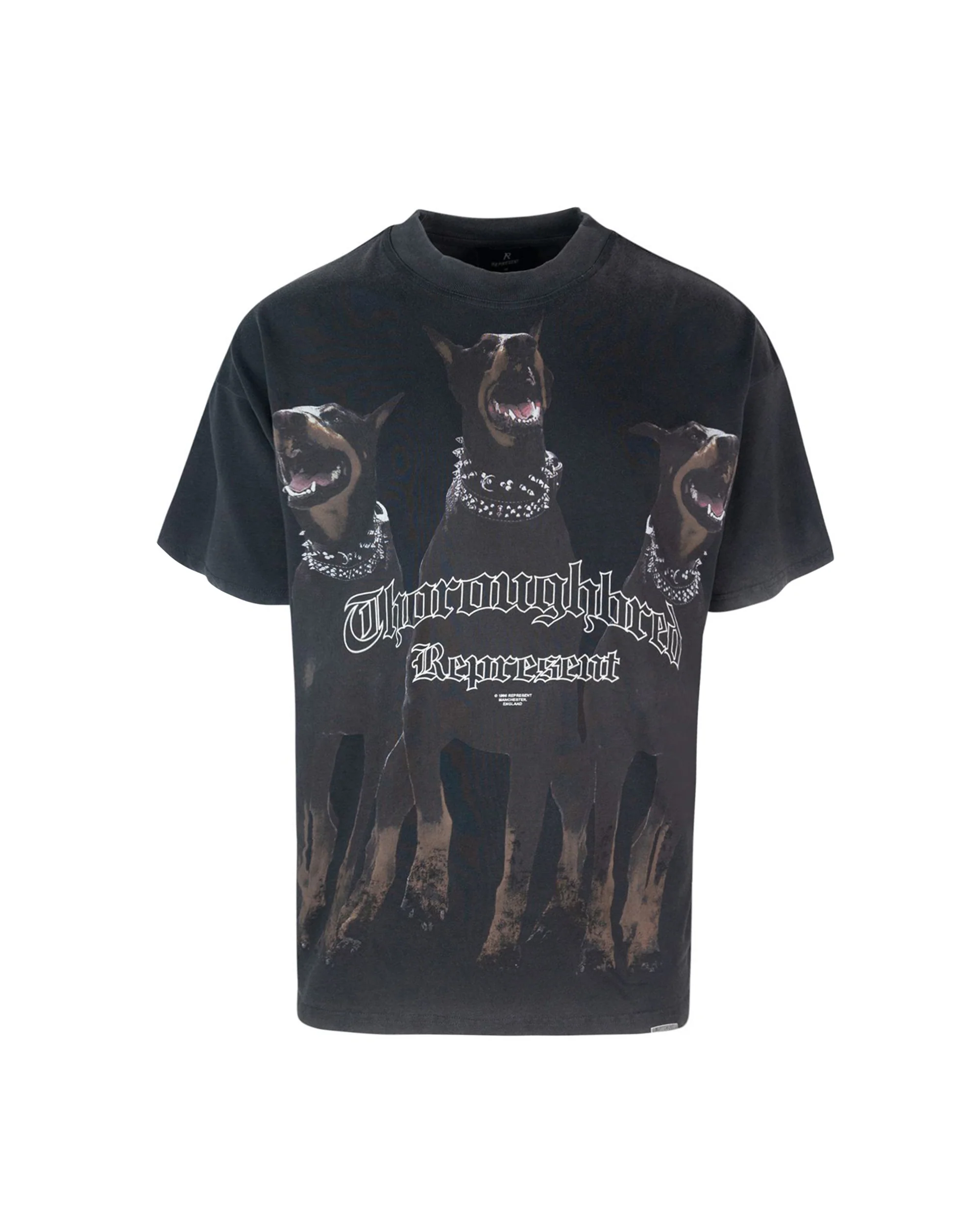 Represent Vintage-Inspired Graphic Tee for Men