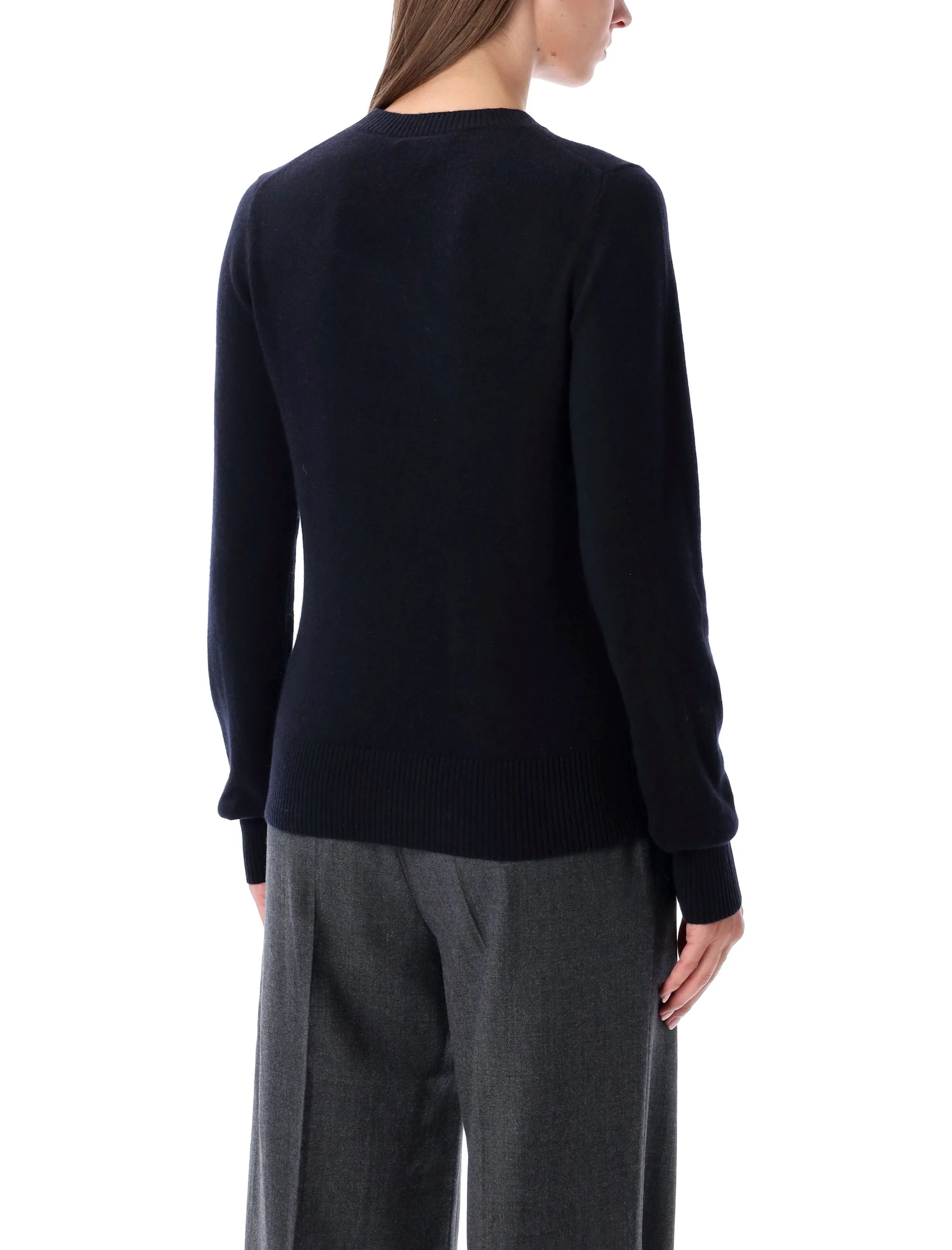 Rhea Tailored Slim Fit Crewneck Sweater - Size S - Image 2
