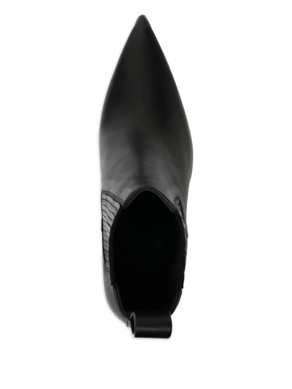 RICK OWENS 80mm Sharp Ankle Boots - Image 4