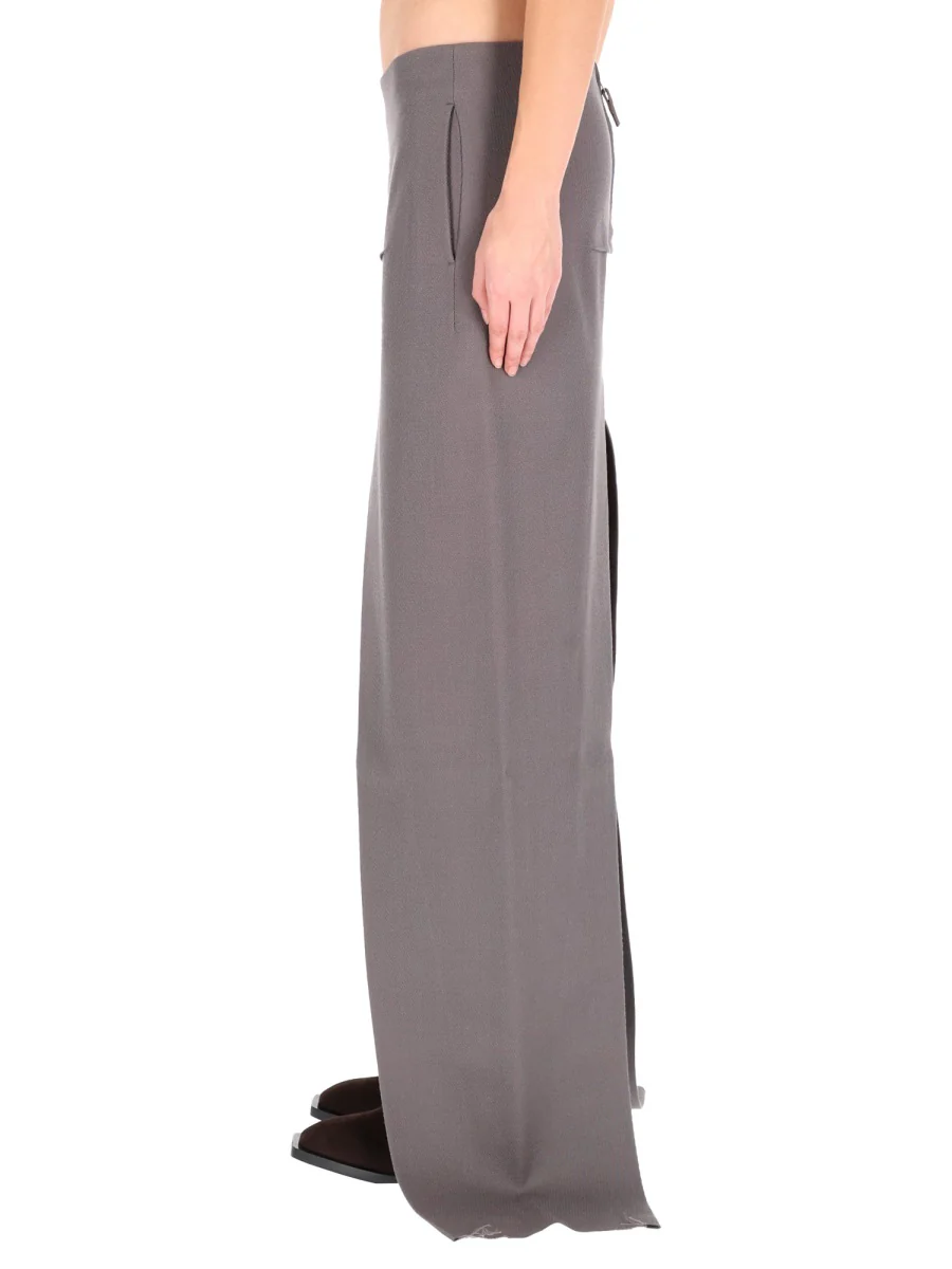 RICK OWENS Double-slit Maxi Skirt - Image 7