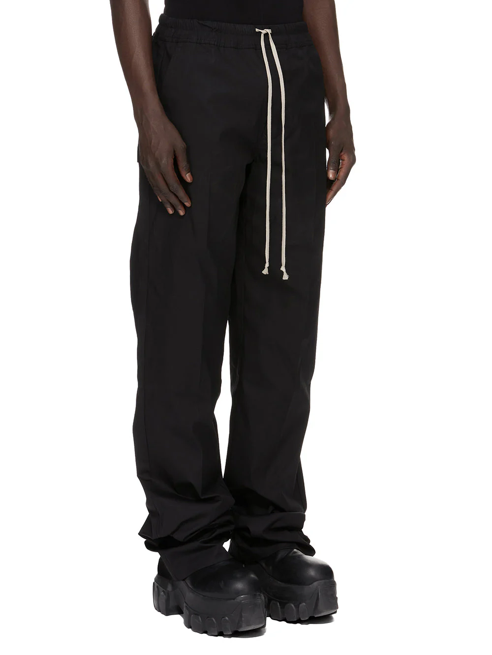 Rick Owens Drawstring Waist Trousers with Multiple Pockets - Size 48 - Image 2
