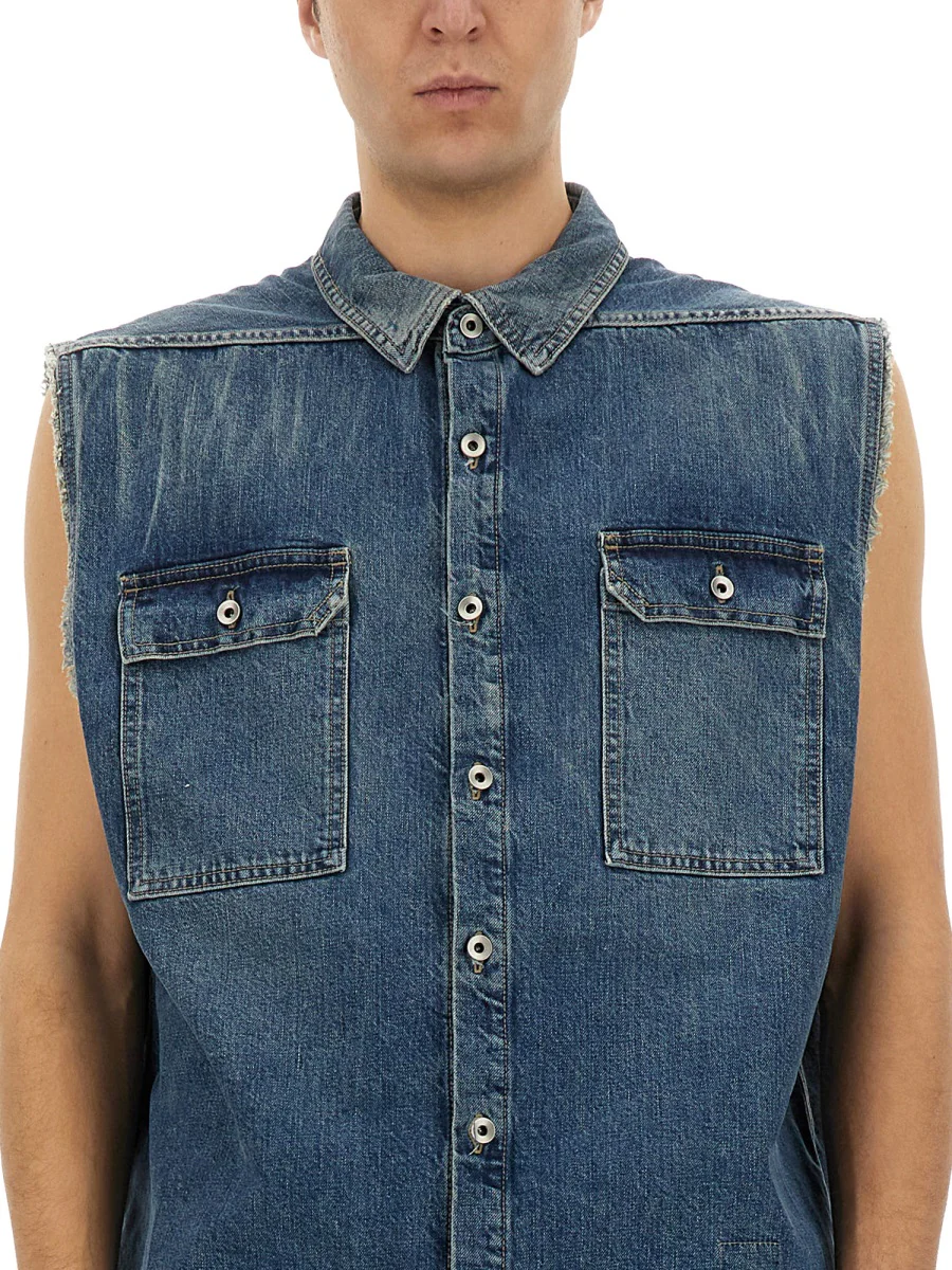 Rick Owens Drkshdw DRKSHDW Tommy Jumbo Sleeveless - Image 4