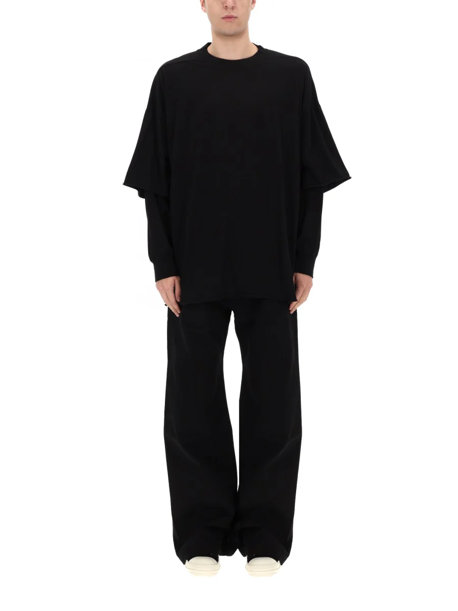 RICK OWENS DRKSHDW Jumbo Oversized T-shirt in Cotton - Image 3