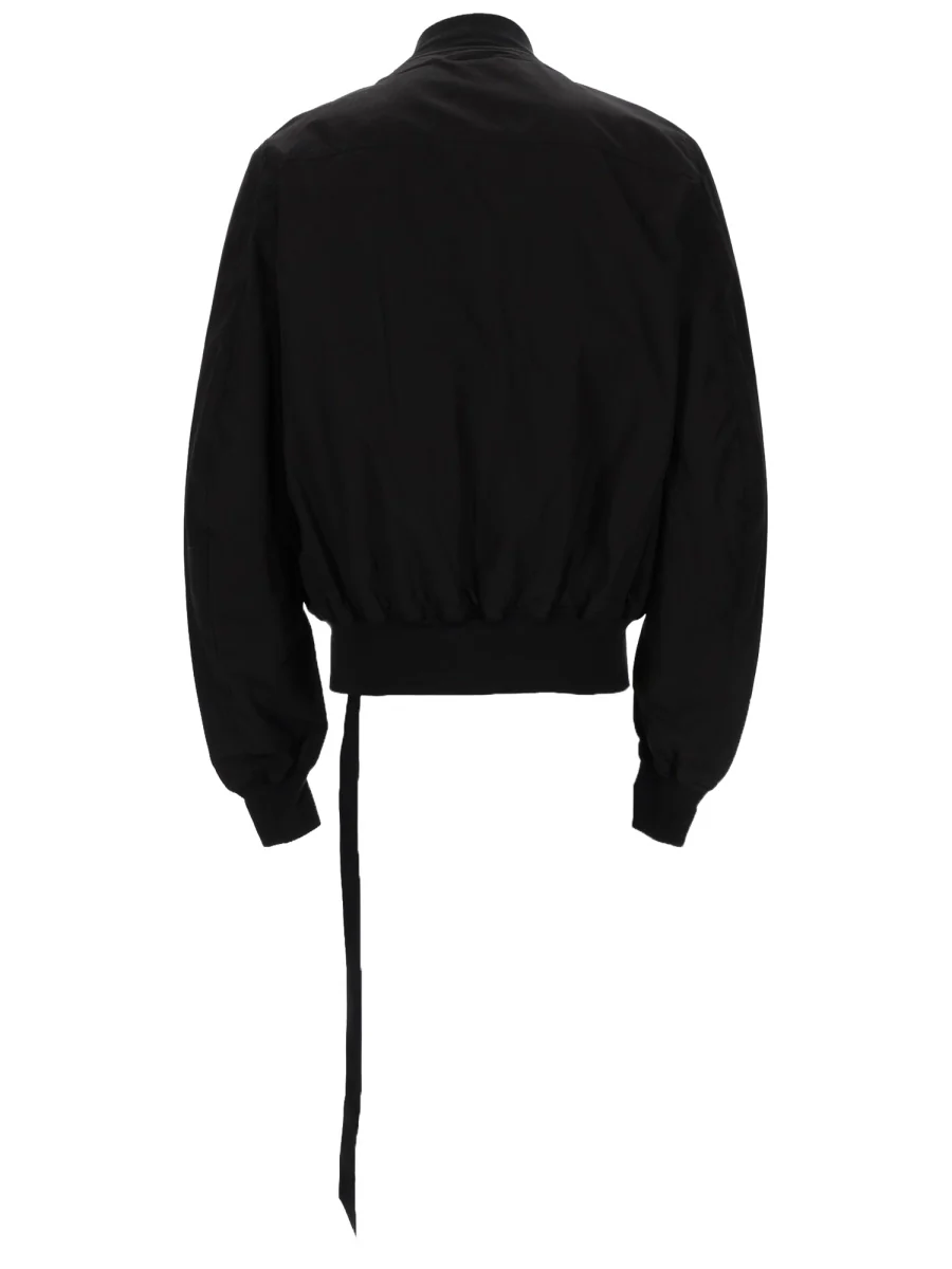 Rick Owens Drkshdw Men's Cotton Knit Sports Jacket with Rib Collar - Image 2