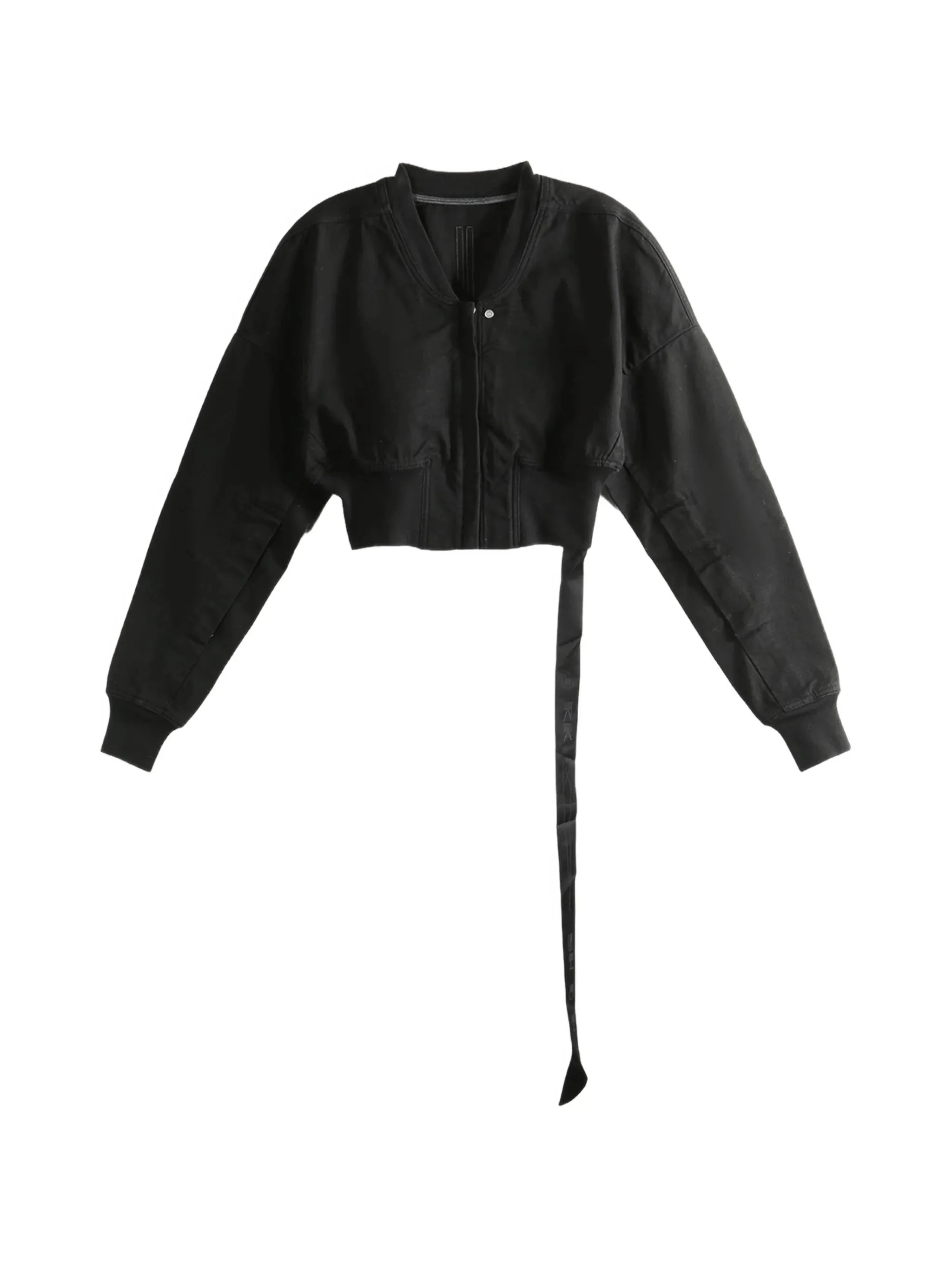 Rick Owens Drkshdw Ribbed Front Zip Jacket Size S