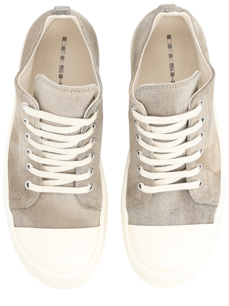 RICK OWENS DRKSHDW Women Scarpe in Denim Low Sneakers - Image 5