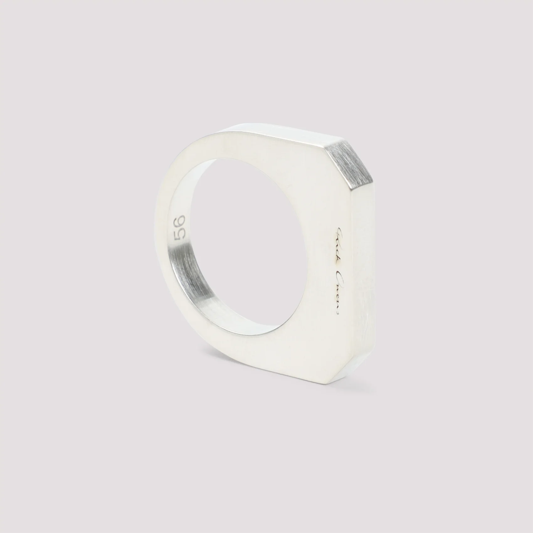 Rick Owens Hollywood Ring in Metallic Metal - Image 5