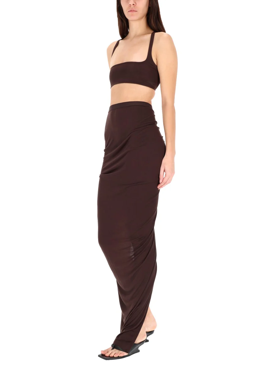 Rick Owens Lilies Elegant Mini Top for Women - Fall Winter 2025 - Image 6