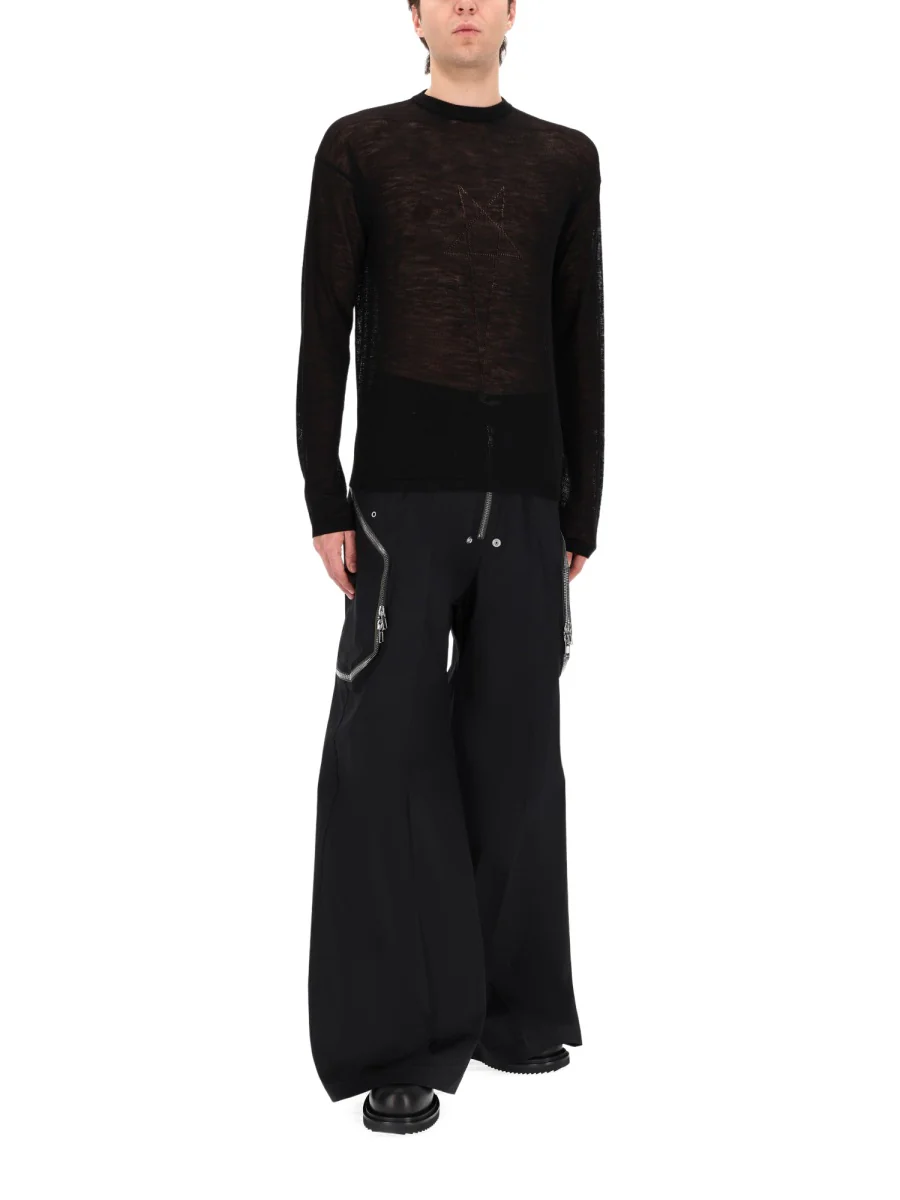RICK OWENS Logo-detail Top