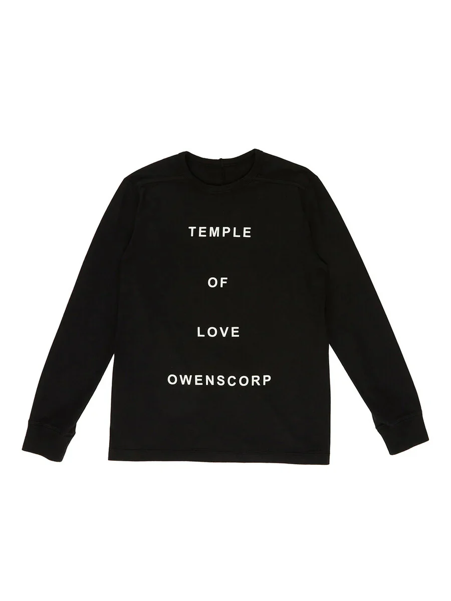 Rick Owens Long-Sleeved Graphic T-Shirt for Boys