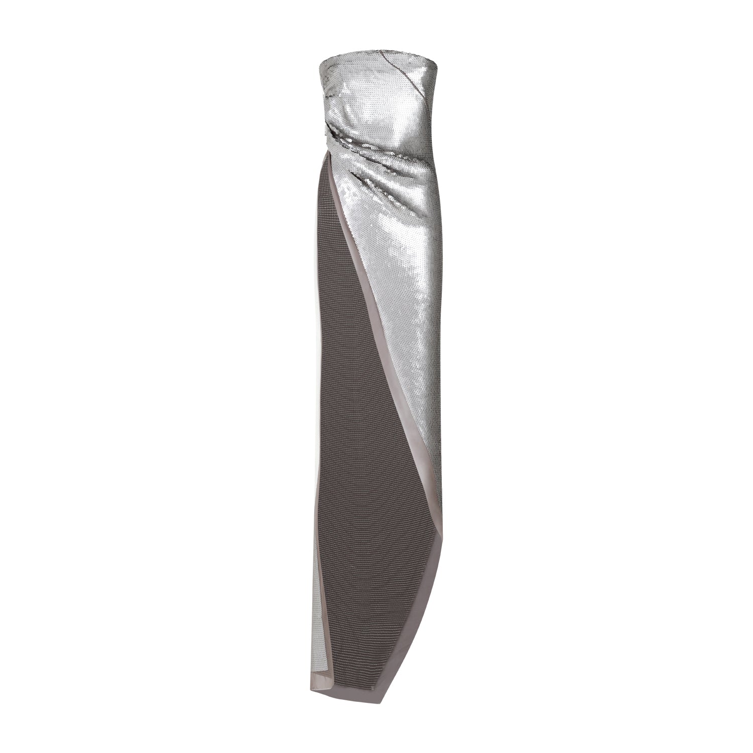 RICK OWENS Luxor Asymmetric Sequinned Top - Image 2