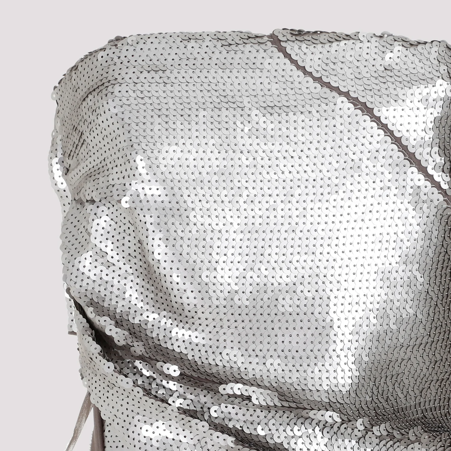 RICK OWENS Luxor Asymmetric Sequinned Top - Image 5