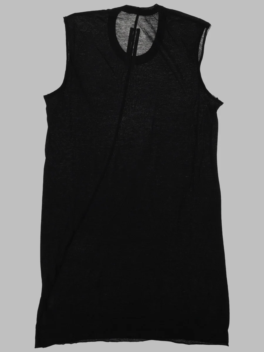 Rick Owens Men's Draped Minimalist Jersey Top - Image 2