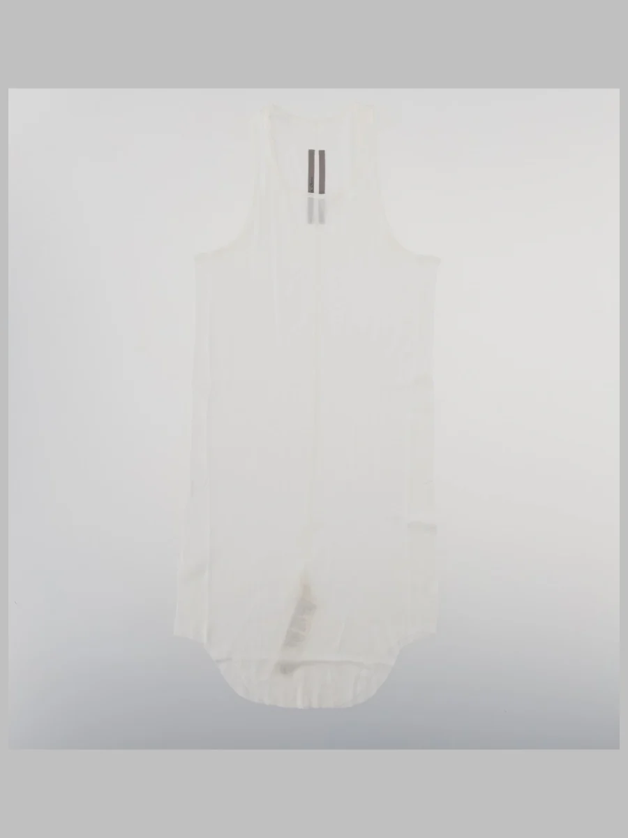 Rick Owens Minimal Long-Sleeve Crewneck Top