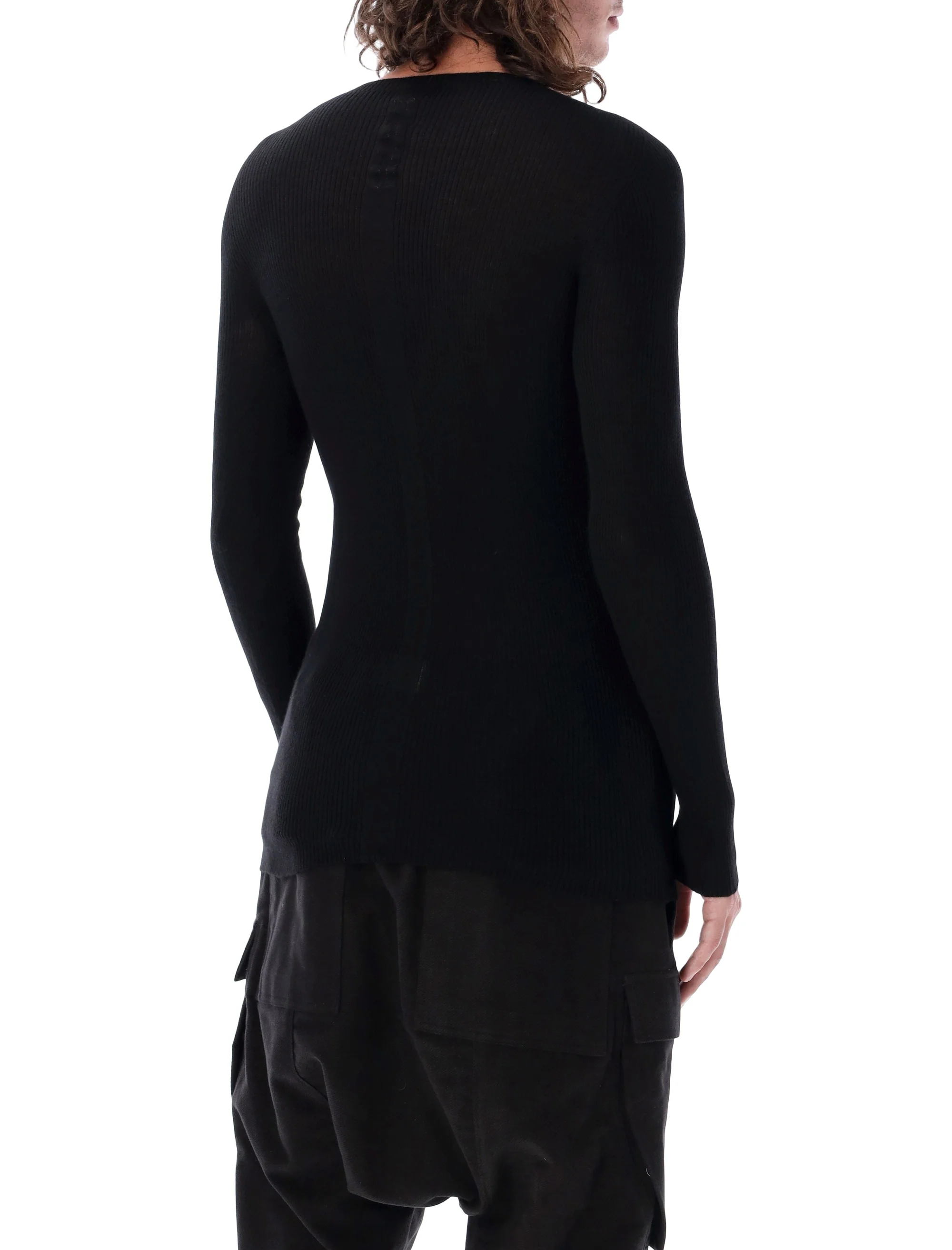 RICK OWENS Ribbed Sweater - Image 7
