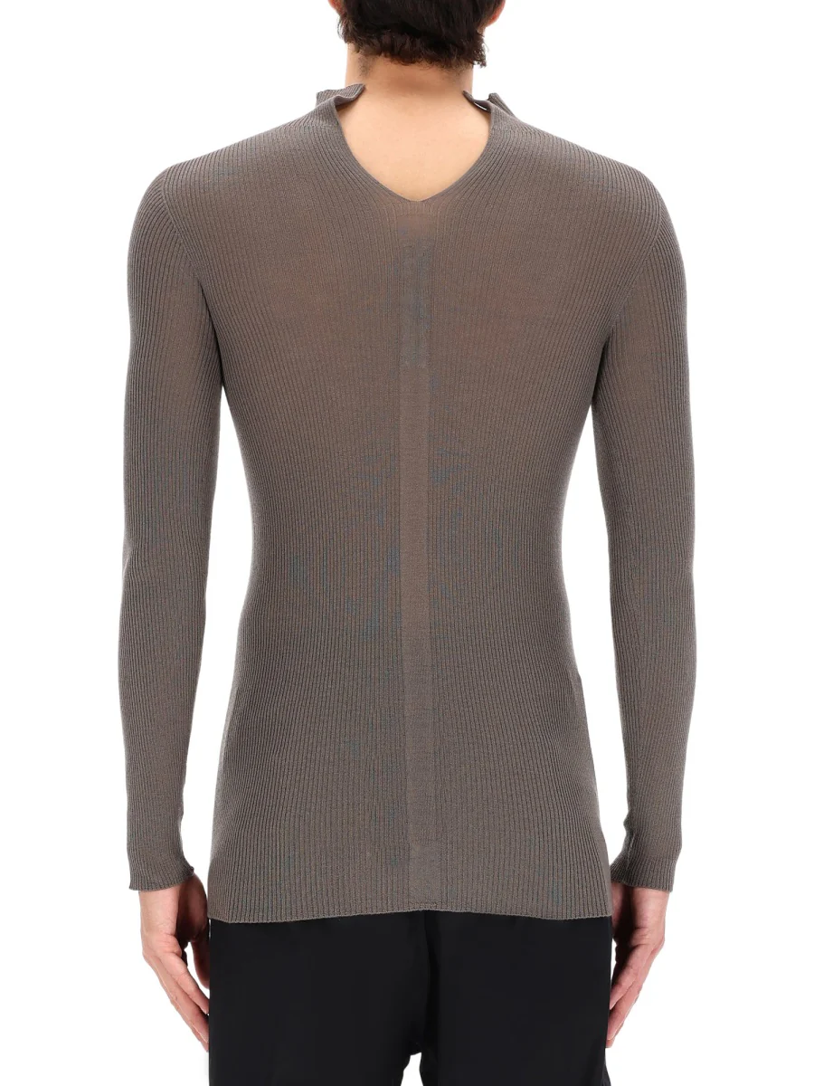 RICK OWENS Ribbed "tabard" Knit - Image 5
