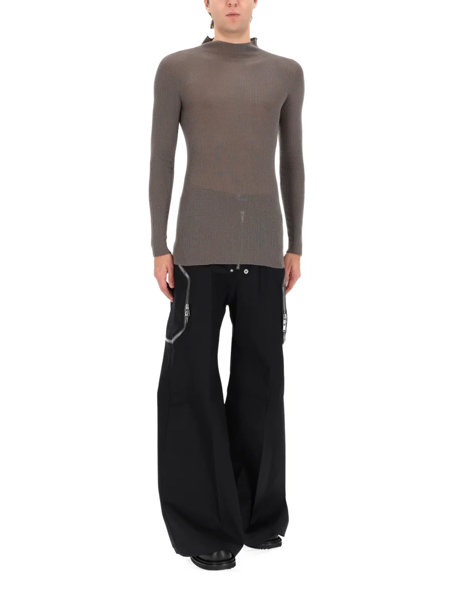 RICK OWENS Ribbed "tabard" Knit - Image 7